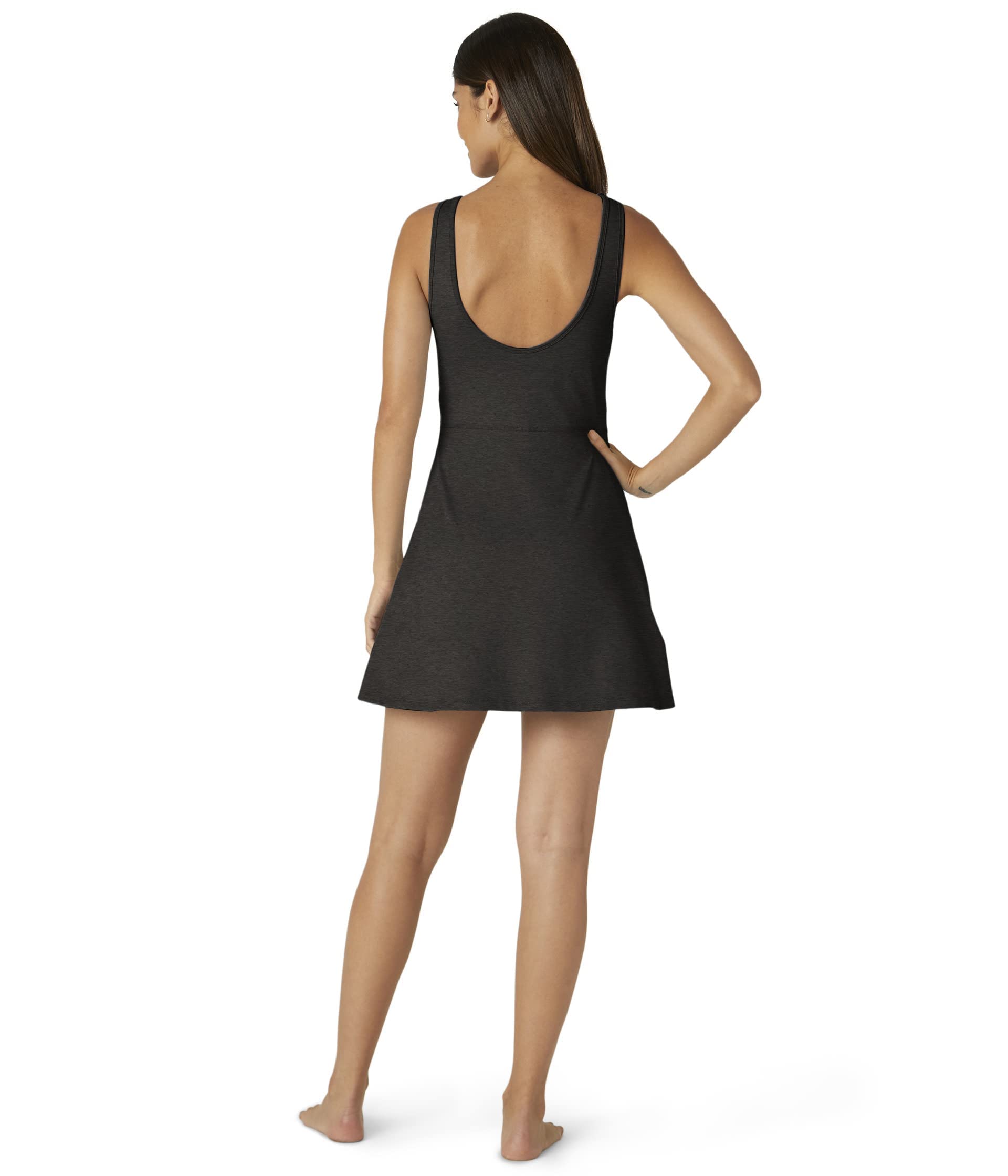 Beyond Yoga Women's Spacedye Movement Dress - Soft Stretchy Yoga Dress for Workouts & Lounge Wear - Perfect for Yoga, Pilates, Gym & Casual Outings