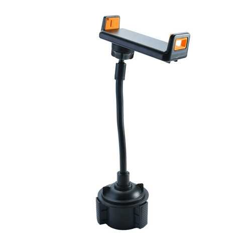 Adjustable Car Cup Holder Mount for 4-10 Inch Tablets, iPad Mini & Smartphones - Perfect for GPS Navigation & Hands-Free Driving