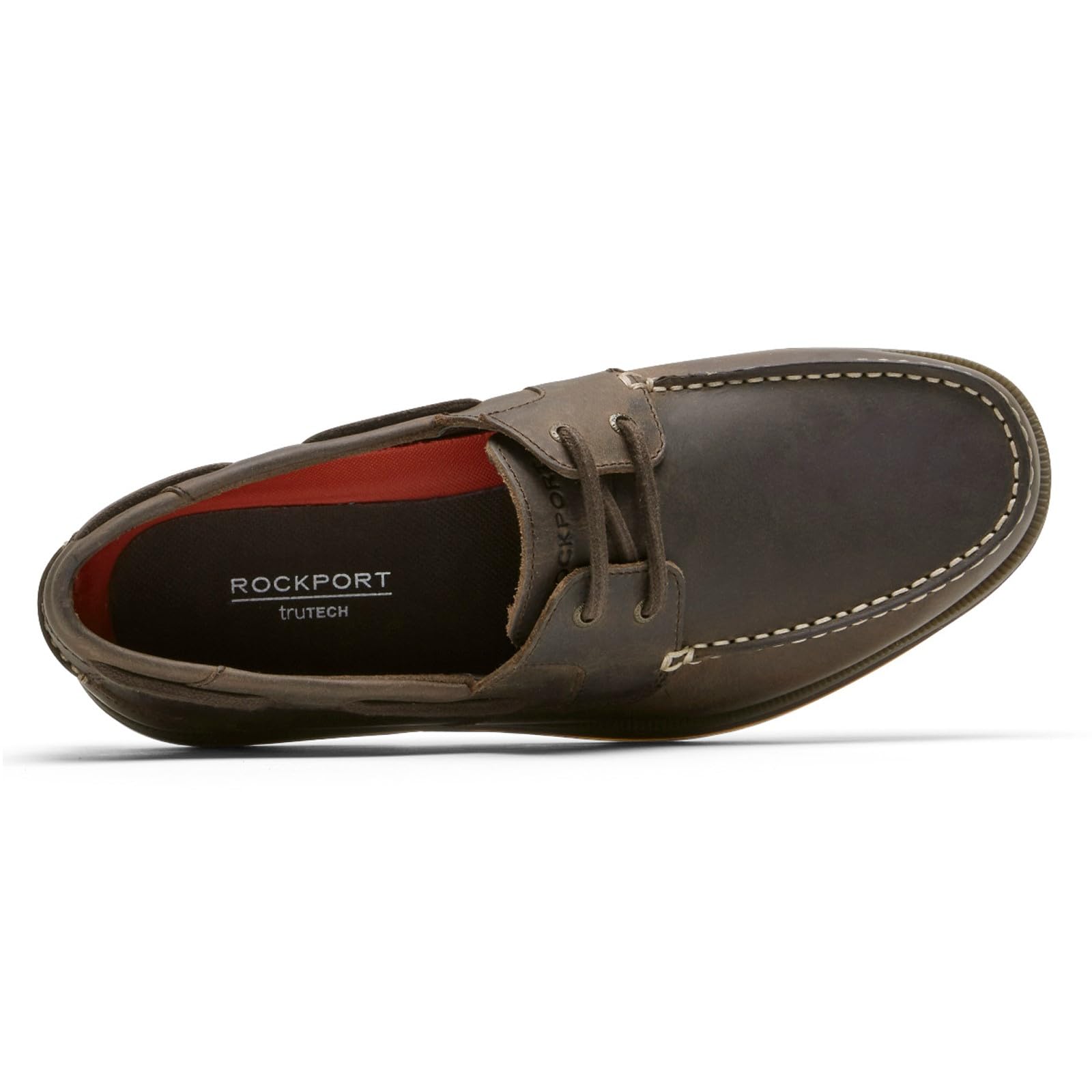 Rockport Men's Southport Boat Shoe - Comfortable Leather Slip-On Loafers for Casual Wear | Perfect for Sailing, Driving & Everyday Use