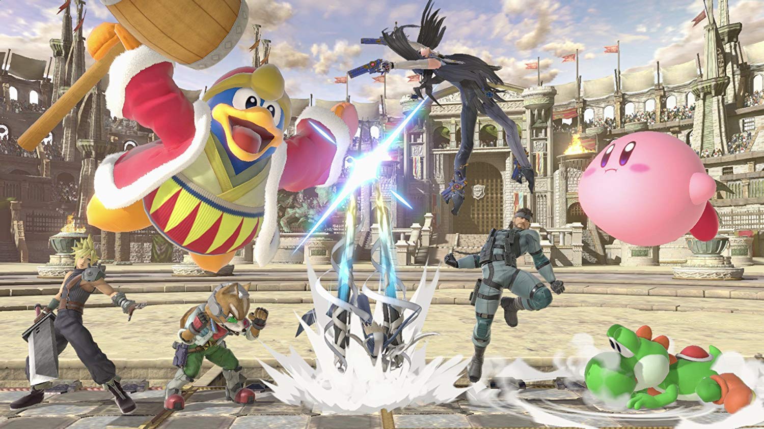 Nintendo Switch Super Smash Bros. Ultimate Edition - Certified Refurbished Console for Gaming, Multiplayer & Travel | Perfect for Home Entertainment & On-the-Go Play