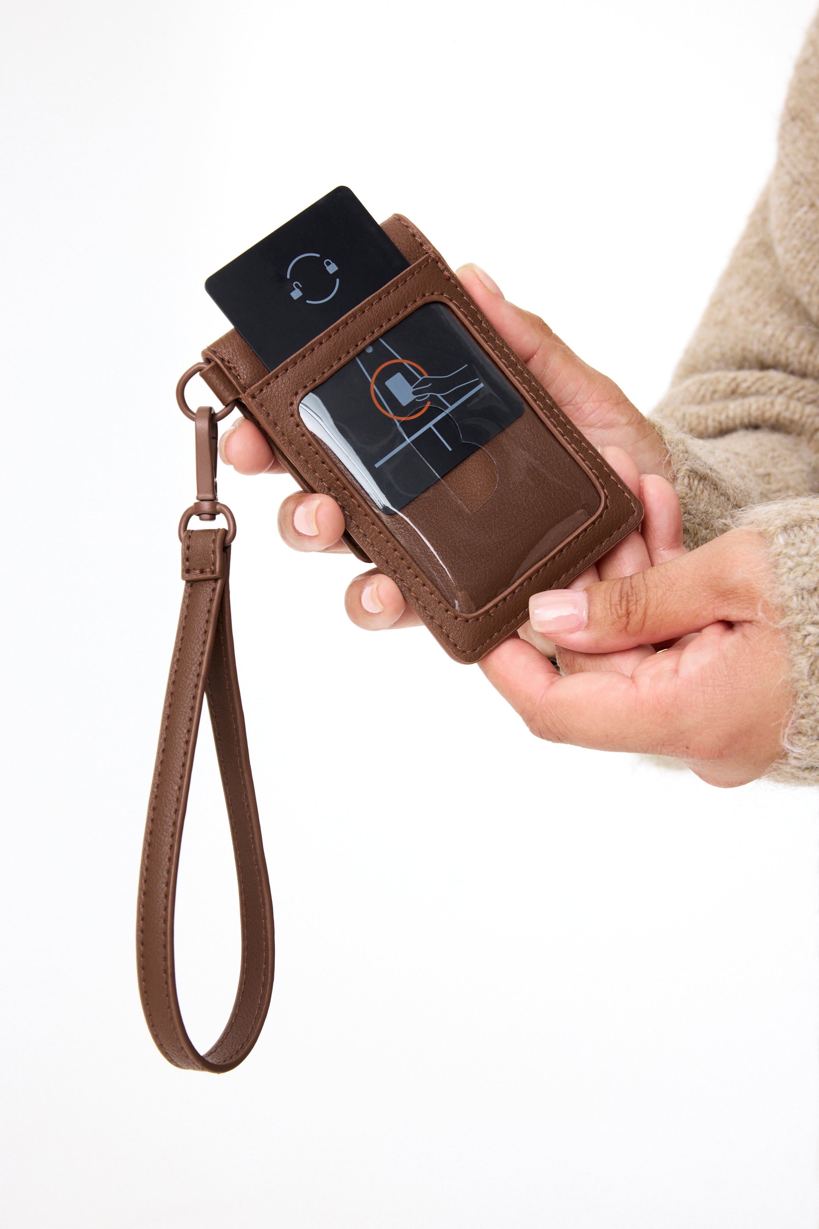 Premium Maple Wood ID Wristlet - Stylish RFID Blocking Wristband for Events, Travel & Security - Perfect for Concerts, Festivals and Daily Use