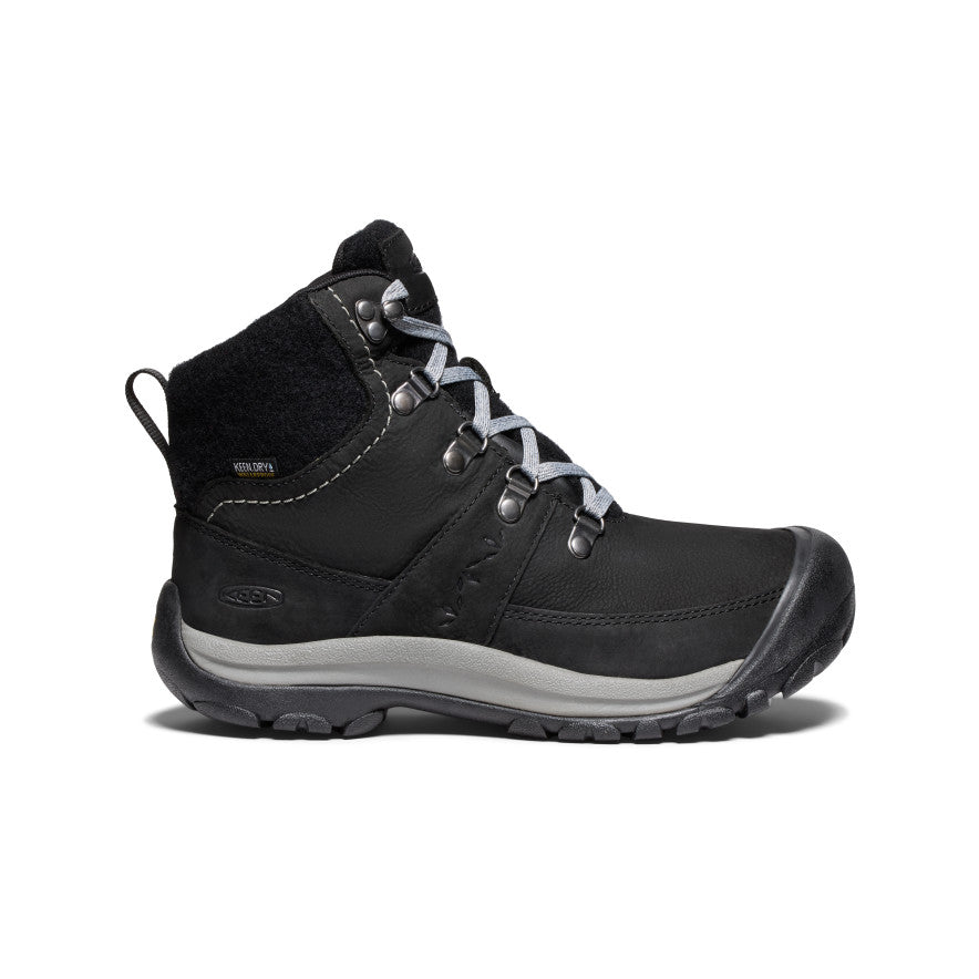 Women's Kaci III Winter Waterproof Boots - Black/Steel Grey | Warm Snow Boots for Hiking, Walking & Cold Weather