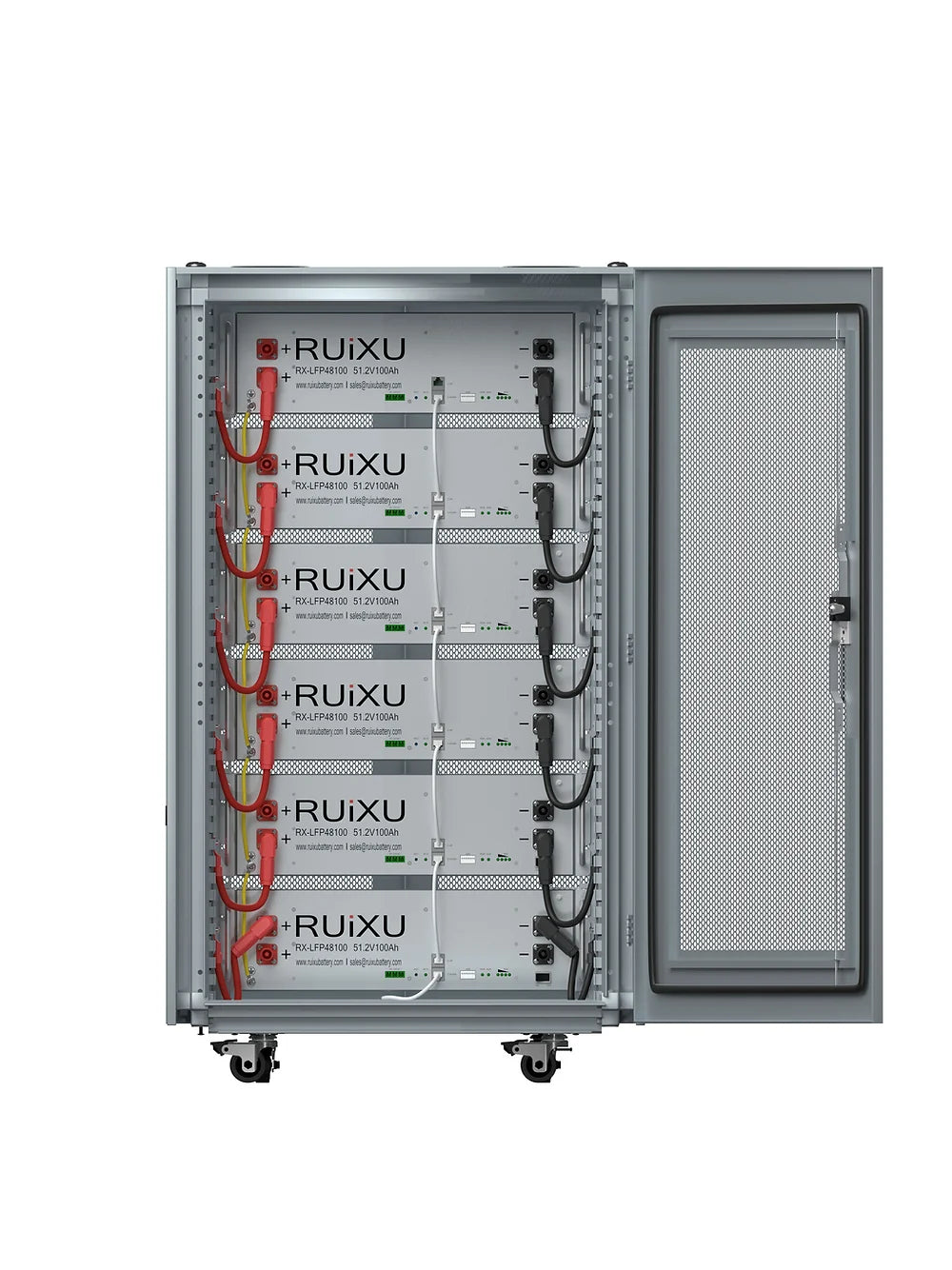RUiXU Lithium Battery Kits (RX LFP48100) - 15kWh, 20kWh, 25kWh, 30kWh Deep Cycle Solar Storage for Home, RV & Off-Grid Power Backup