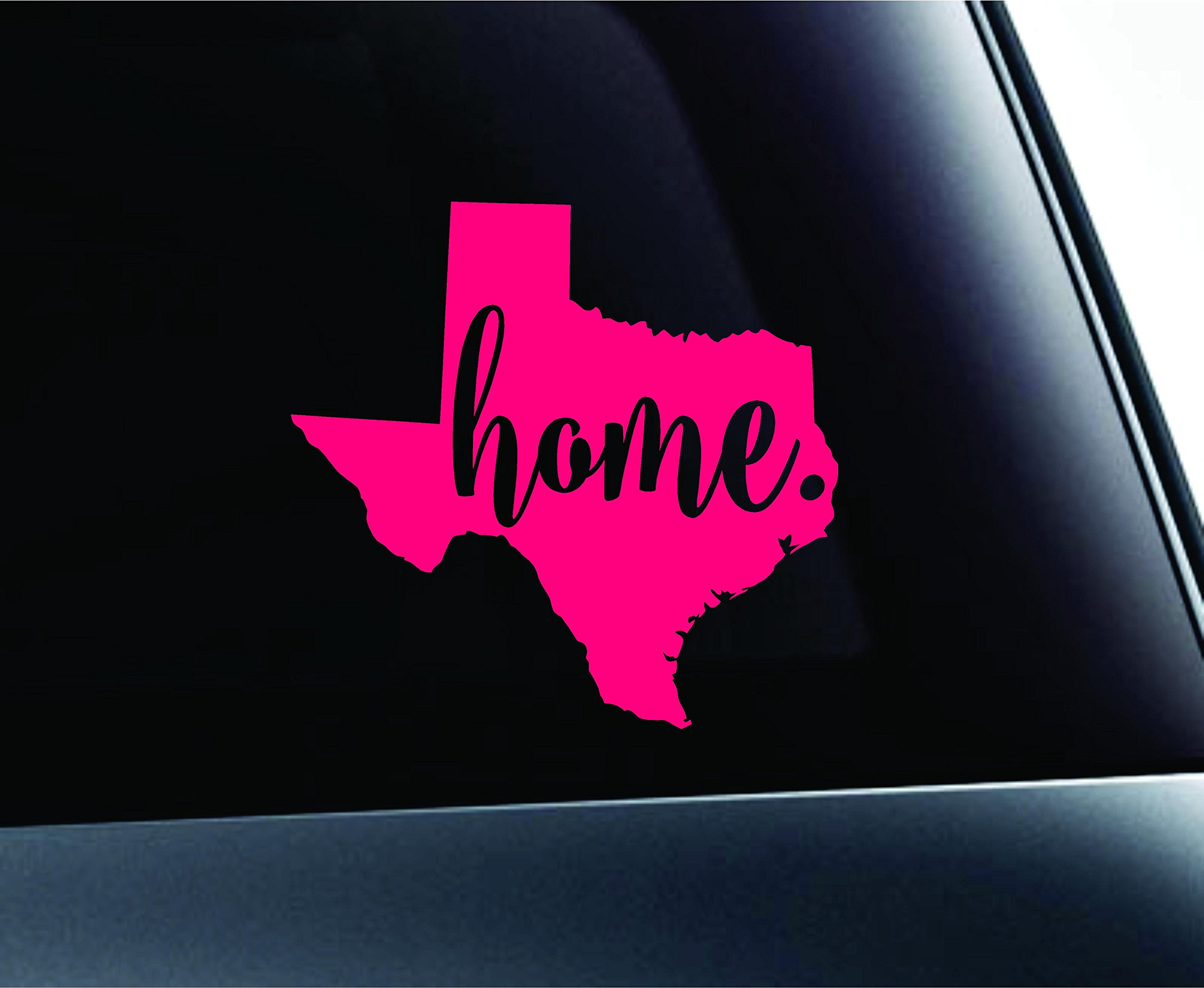 Texas State Austin Sticker Decal for Car, Laptop & Home Decor - Pink
