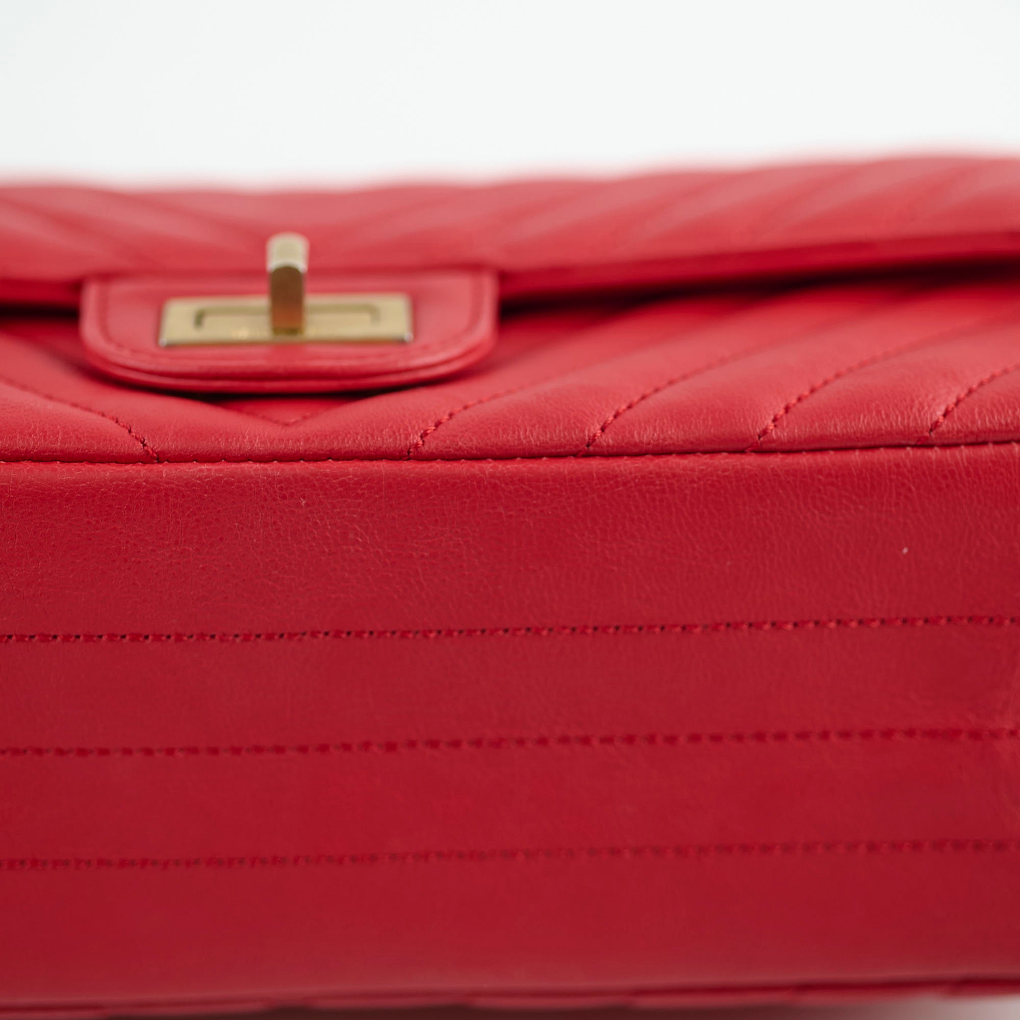Chanel Reissue 226 Flap Bag in Red Calfskin Leather - Classic 27 Series Handbag for Women | Perfect for Date Night, Office & Special Occasions