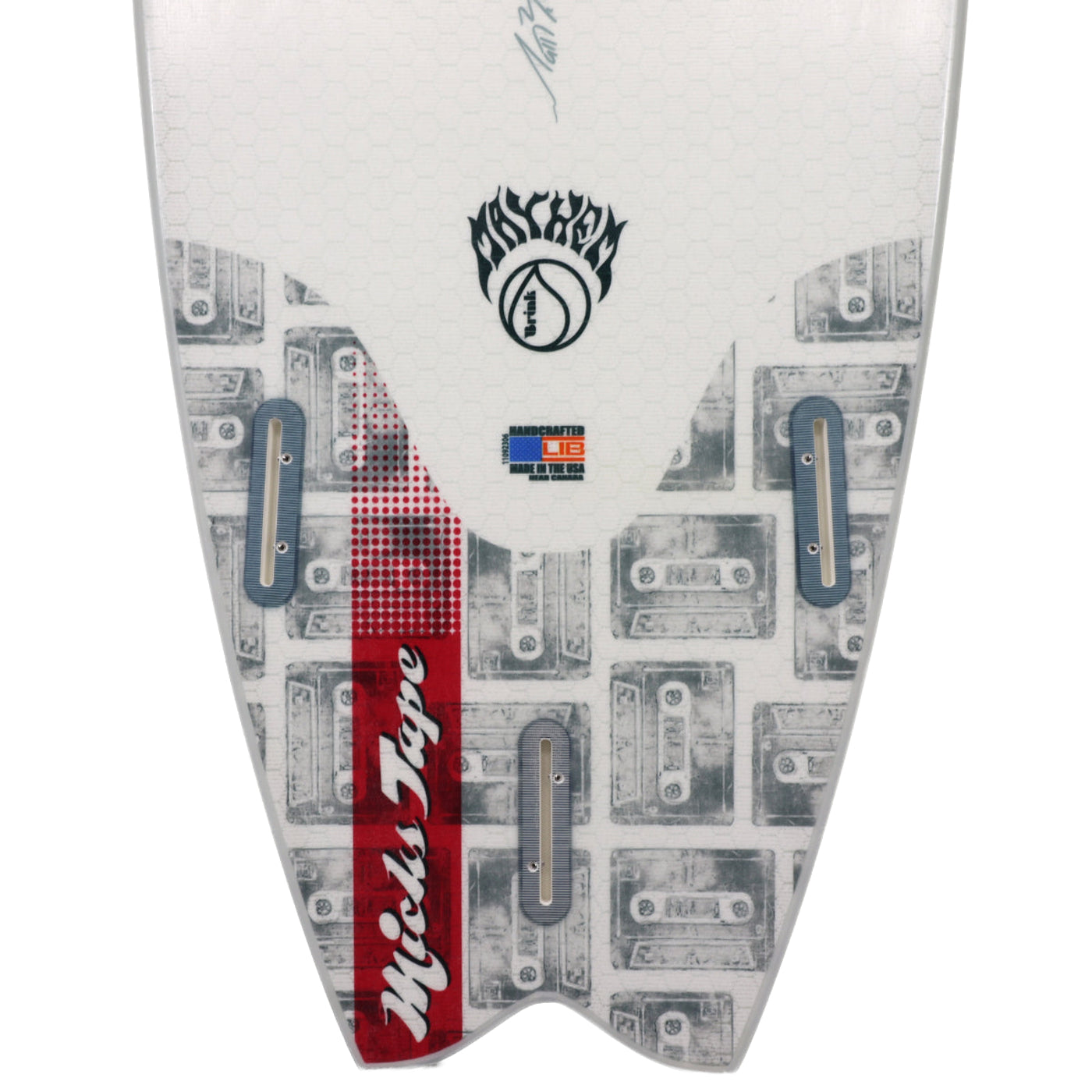 Libtech 5'10 Micks Tape Sym Surfboard - FCSII Compatible - High-Performance Shortboard for All Conditions - Perfect for Beach Breaks, Point Breaks, and Small to Medium Waves