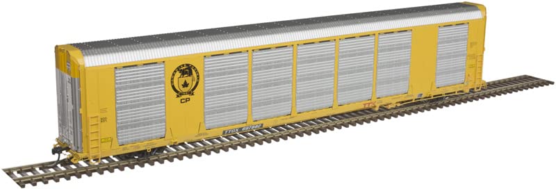 Atlas HO Scale Gunderson Multi-Max Enclosed Auto Rack Canadian Pacific #697886 - Model Train Accessory for Railroad Enthusiasts - Perfect for Train Layouts, Collecting & Display