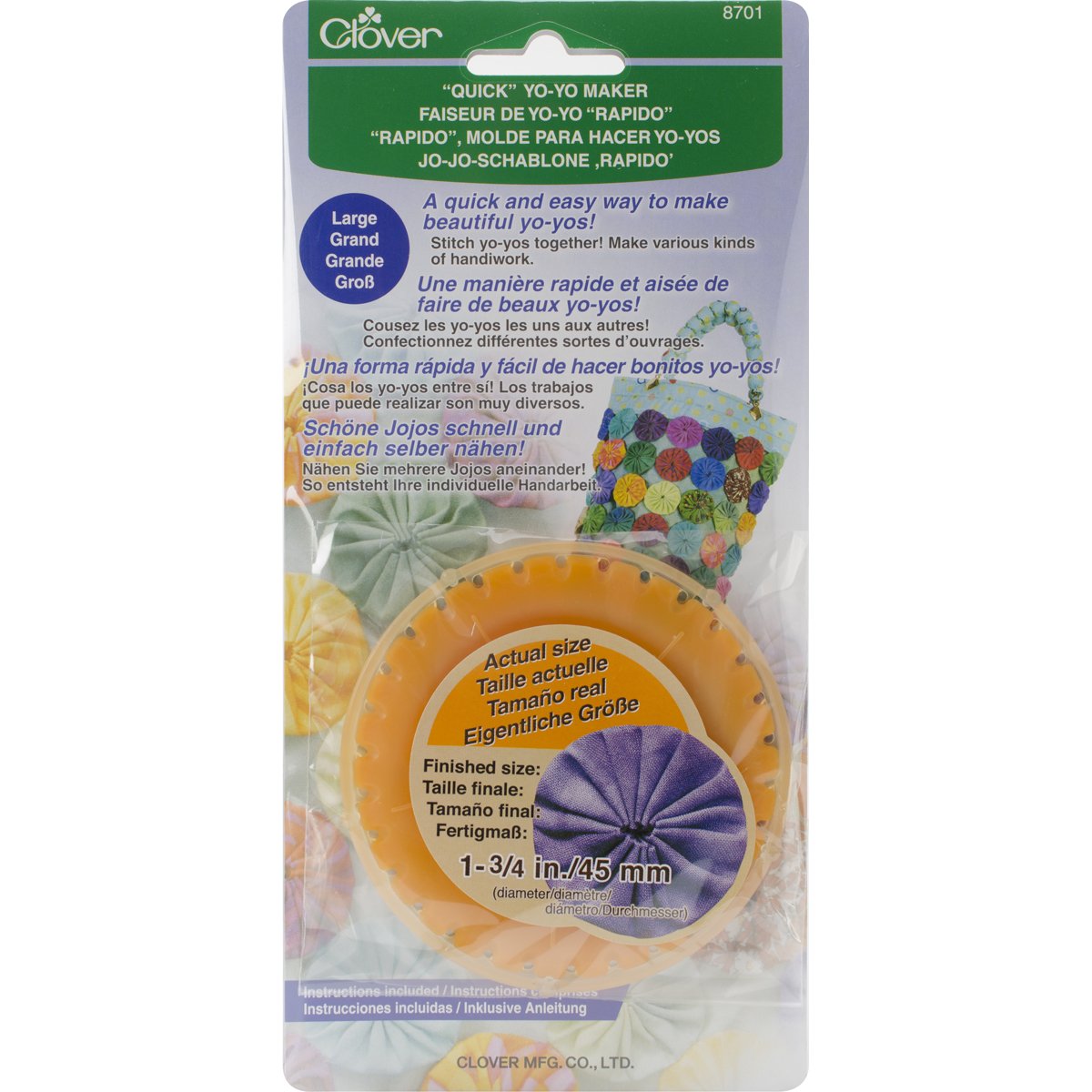 Clover Quick Yo-Yo Maker - 1-3/4