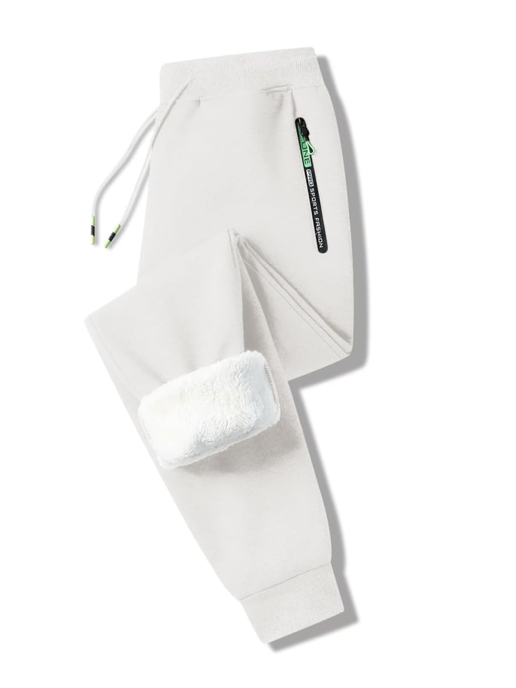 Men's Sherpa Lined Sweatpants - Winter Warm Fleece Pants for Men | Cozy Lounge Pants for Cold Weather, Outdoor Activities & Home Relaxation