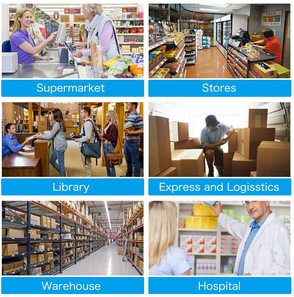 W8 X 2D Wireless Barcode Scanner - Portable Bluetooth Handheld Scanner for Retail, Warehouse & Inventory Management | Fast & Accurate QR Code Reader for Smartphones, Tablets & POS Systems