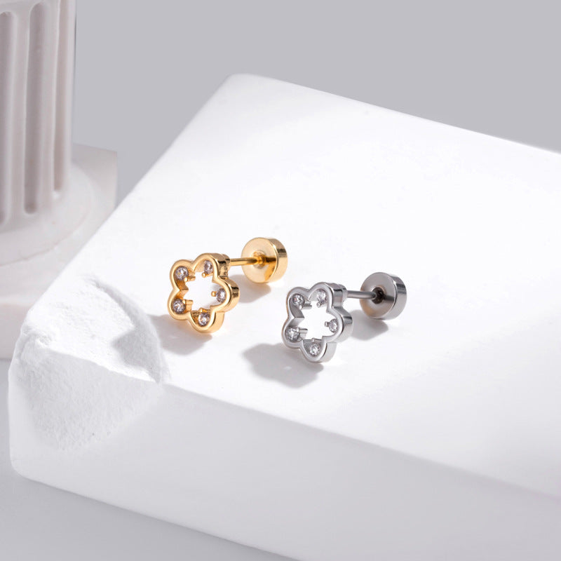 20G Tiny Flat Back Labret Stud - Helix, Daith, Cartilage Piercing Jewelry | Hypoallergenic Surgical Steel Earrings for Men & Women | Perfect for Everyday Wear & Special Occasions