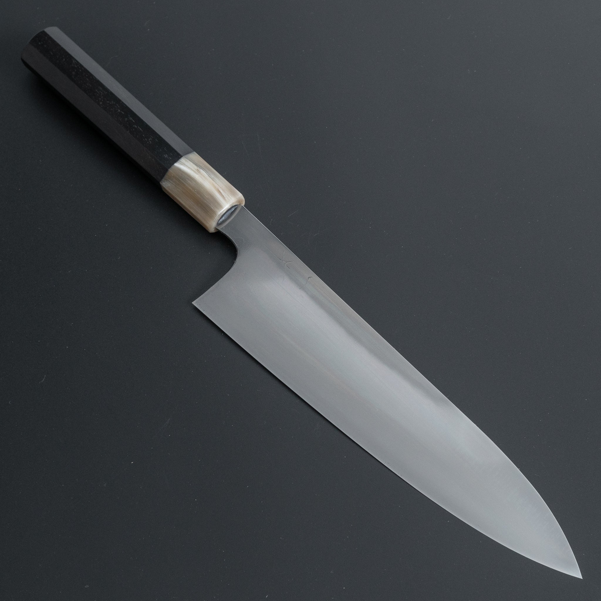 Hitohira Togashi Yohei Blue #2 Mizu Honyaki Gyuto 240mm Japanese Chef Knife with Taihei Ebony Handle & Saya - Premium Kitchen Knife for Professional Chefs & Home Cooking, Sushi, Meat Cutting