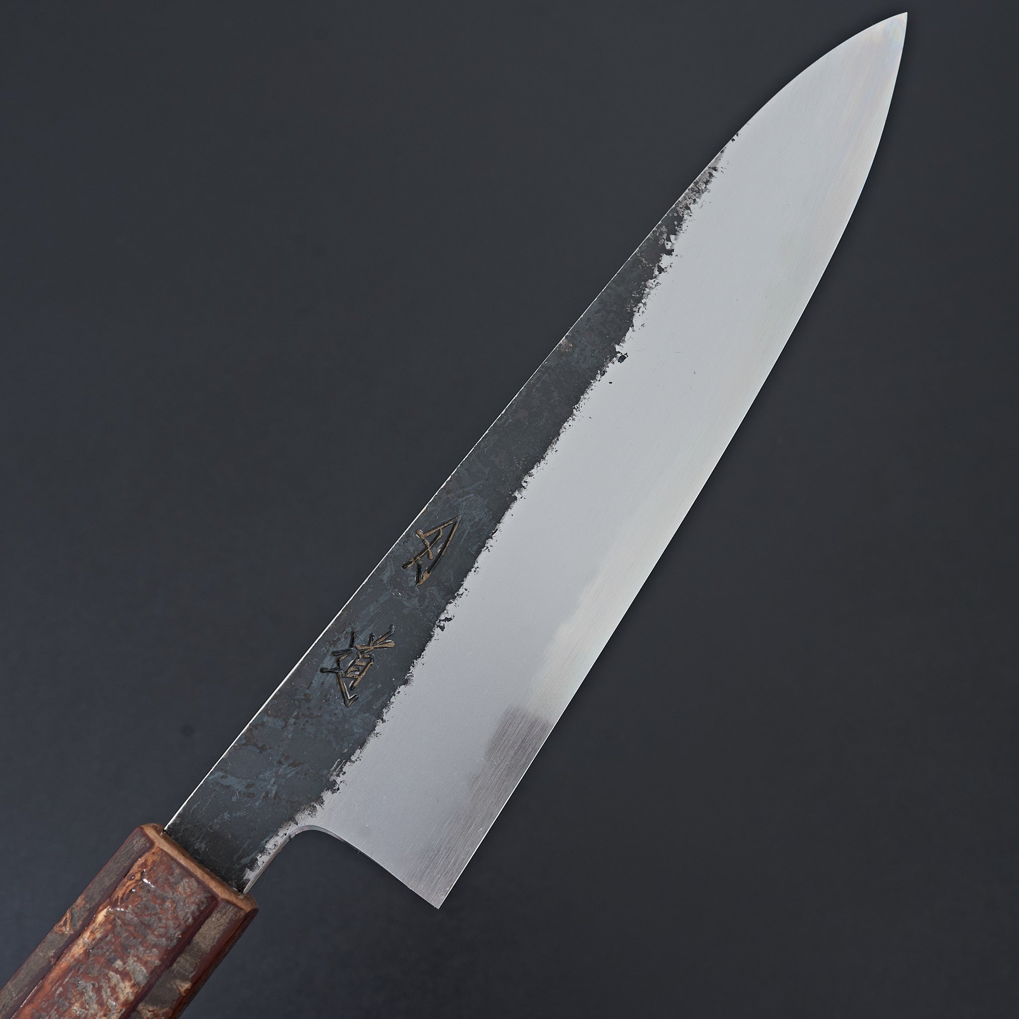 Premium HADO Sumi White #2 Gyuto 210mm Japanese Chef Knife - Professional Kitchen Knife for Sushi, Meat Cutting & Vegetable Chopping