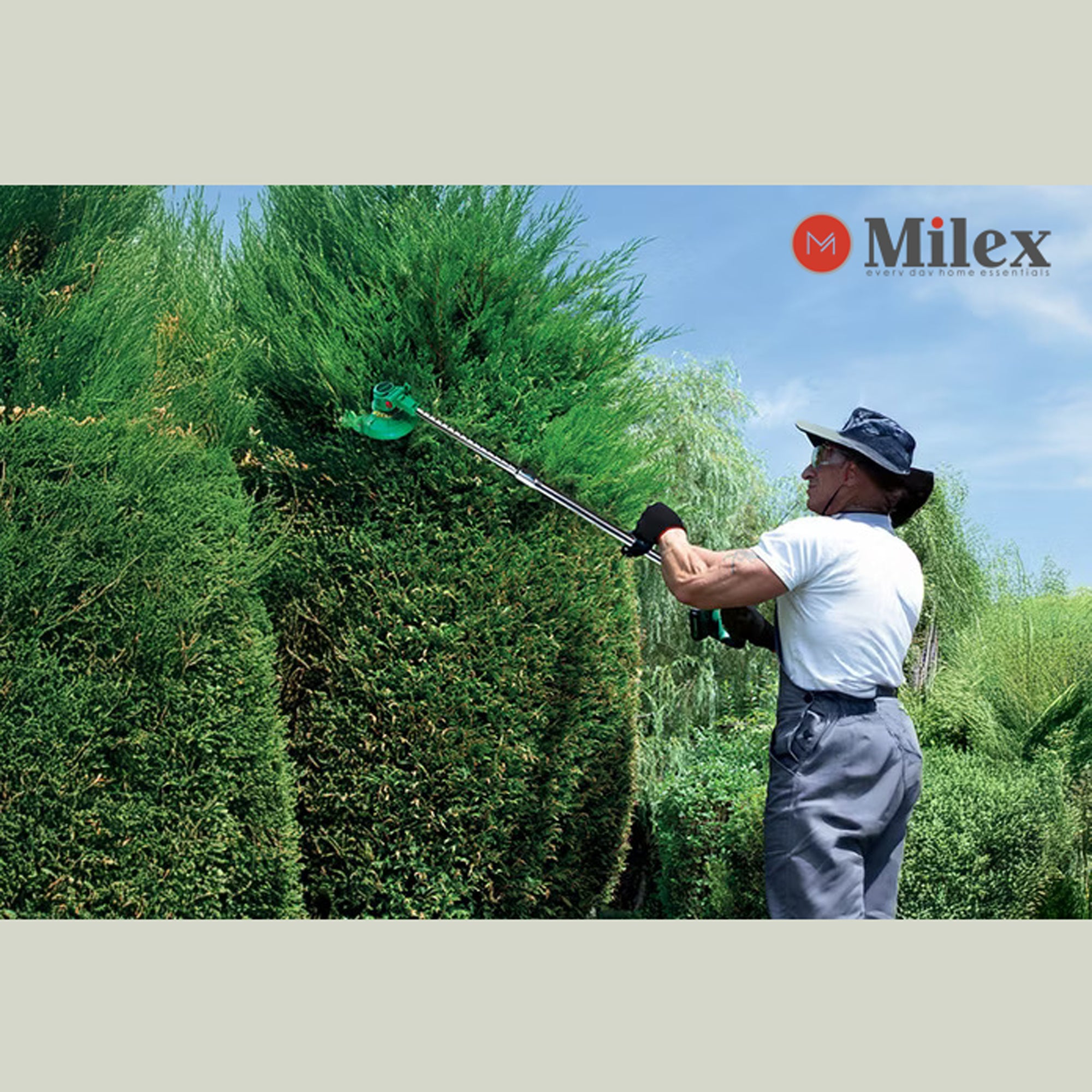 MILEX 5-in-1 Multi-Function Gardening Tool Set - Pruner, Weeder, Cultivator, Transplanter & Soil Loosener for Home Garden, Lawn & Outdoor Planting