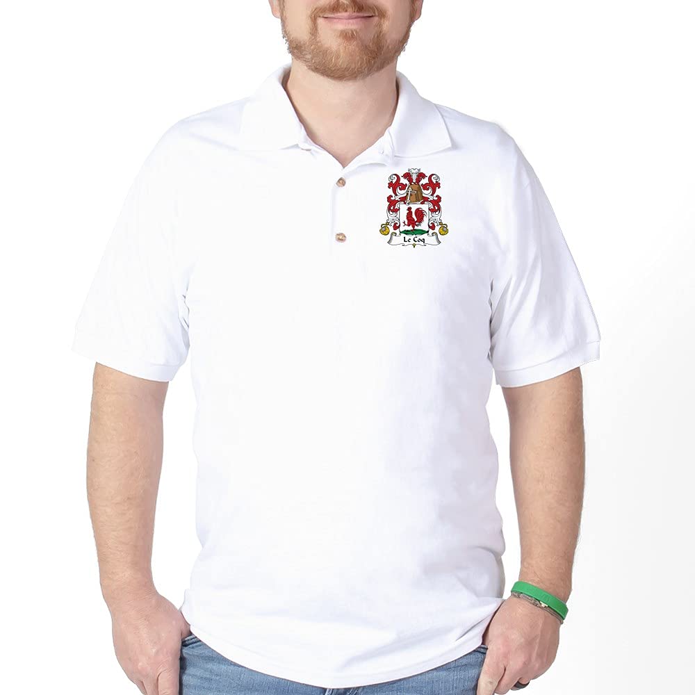Le Coq Golf Shirt - Premium Pique Knit Polo for Men - Perfect for Golf, Casual Wear & Outdoor Activities