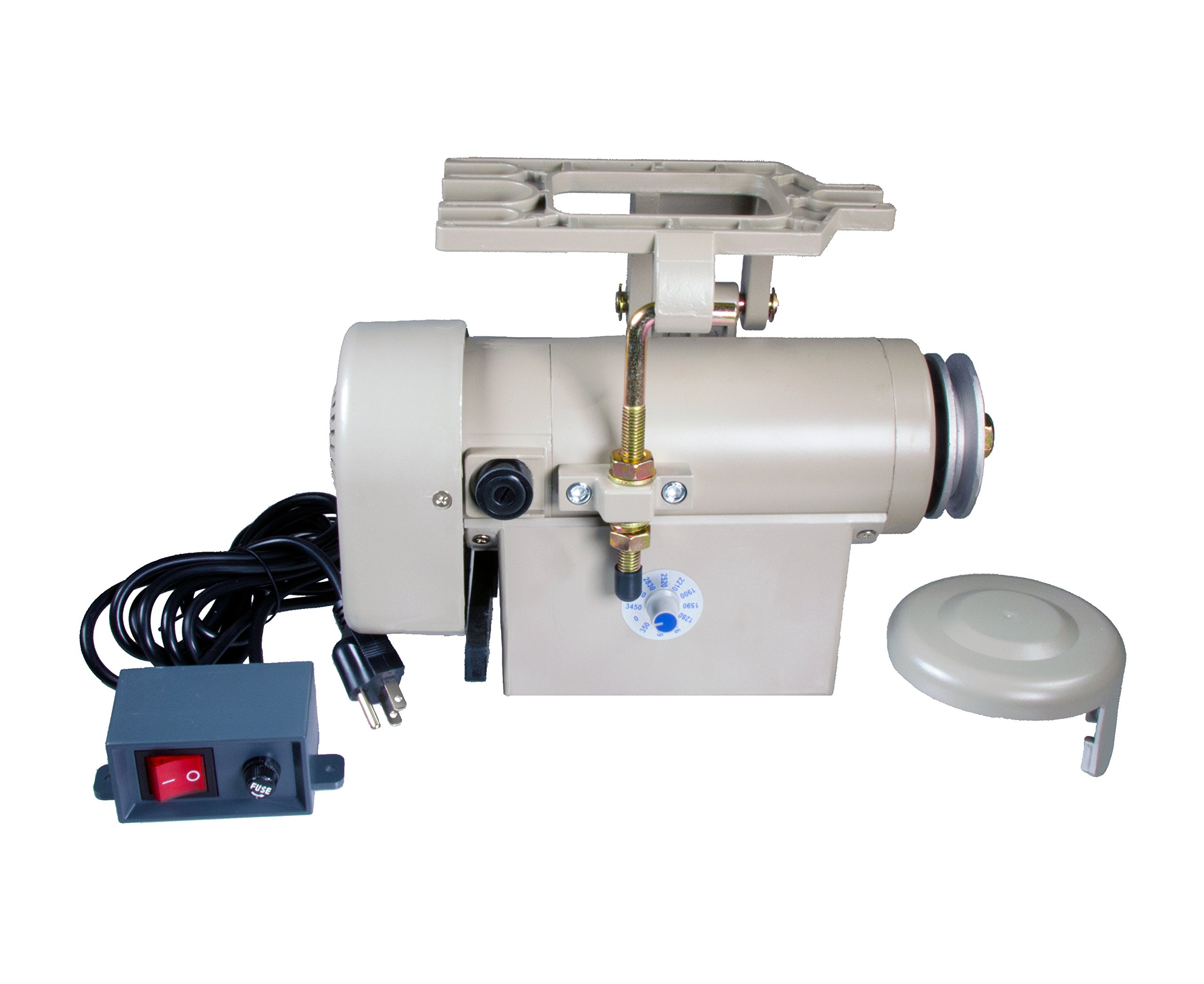 Enduro 550W Electric Servo Motor for Industrial Sewing Machines | High-Power Quiet Motor for Heavy-Duty Fabric, Leather & Upholstery Sewing | Perfect for Tailors, Quilters & Professional Garment Makers