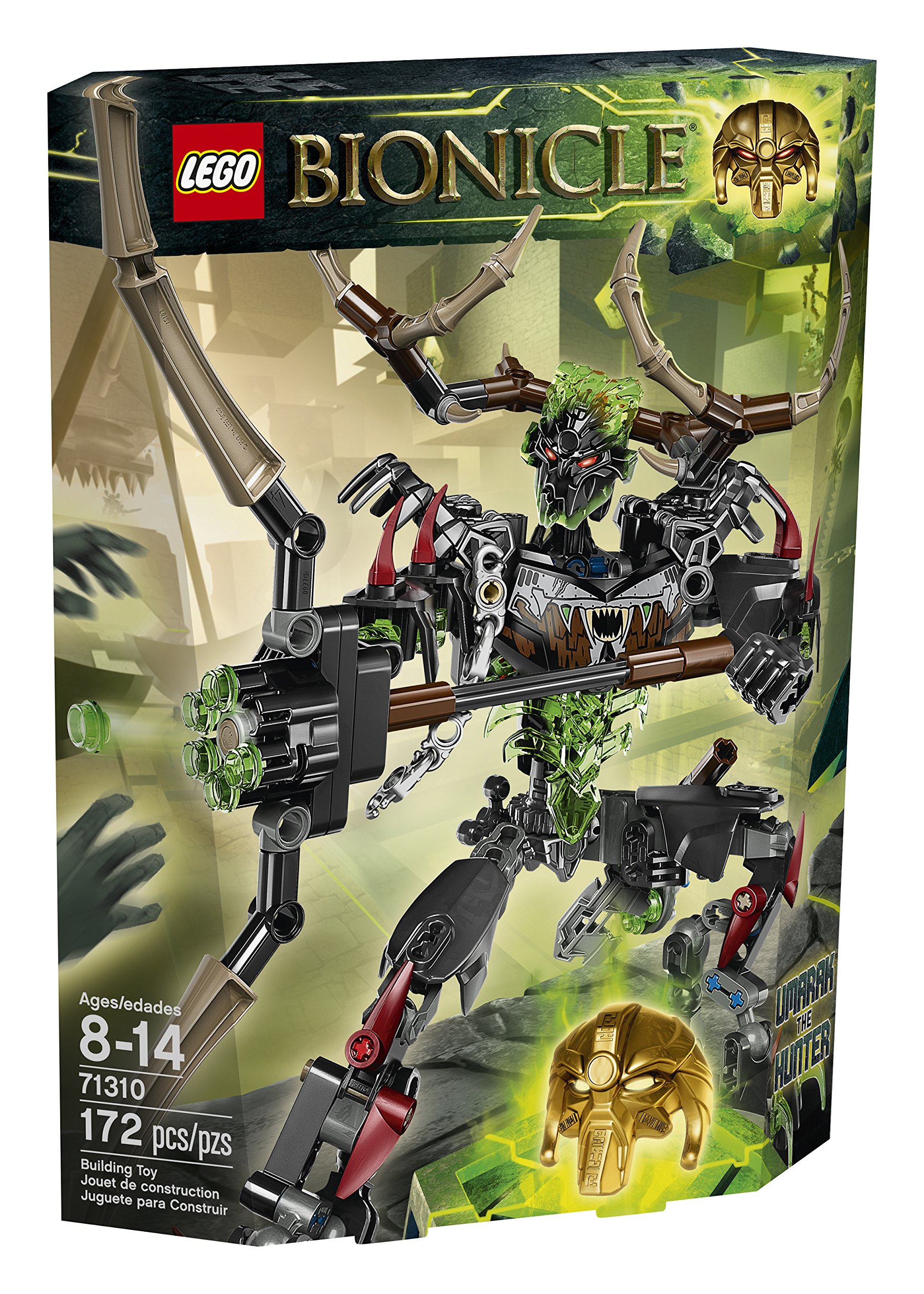 LEGO Bionicle Umarak The Hunter Building Kit - 172 Piece Action Figure Set for Kids & Collectors | Perfect for Creative Play, Gifts & Display