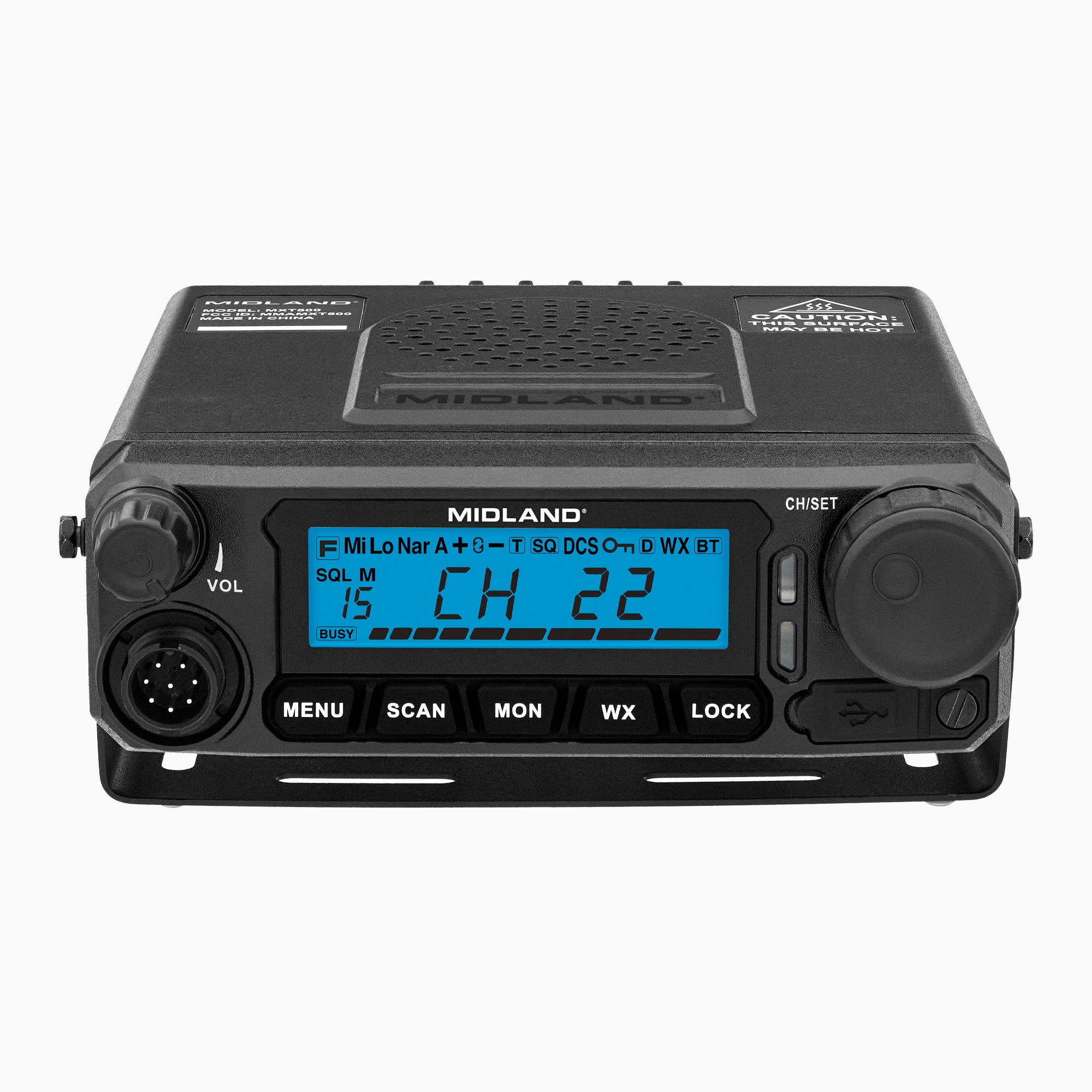 MXT500 MicroMobile® GMRS 50 Watt Two-Way Radio - Long Range Walkie Talkie for Outdoor Adventures, Camping, Hunting & Emergency Communication