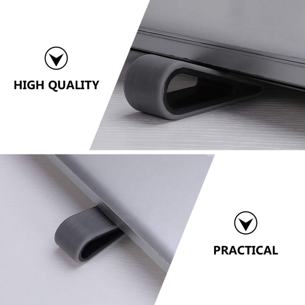 4-Piece Adjustable Laptop Cooling Stand with 6 Fans - Ergonomic Computer Riser for Better Airflow & Posture - Perfect for Home, Office & Gaming Setups