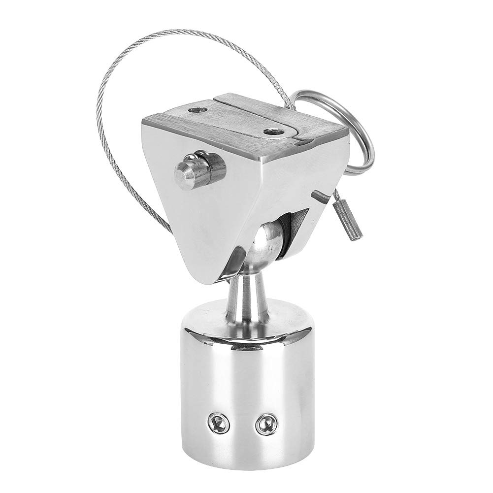 180° Rotatable 316 Marine Grade Stainless Steel Boat Deck Hinge - Corrosion Resistant Hardware (25mm/1
