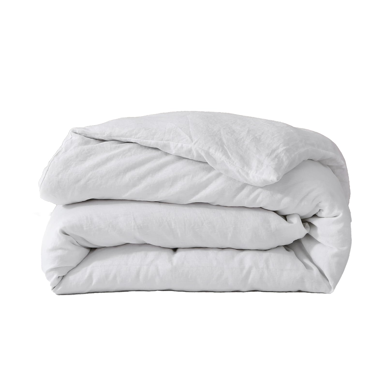 Premium 100% French Linen Duvet Cover Set - Ultra Soft & Breathable Luxury Bedding for All Seasons - Perfect for Master Bedroom, Guest Room & Vacation Homes