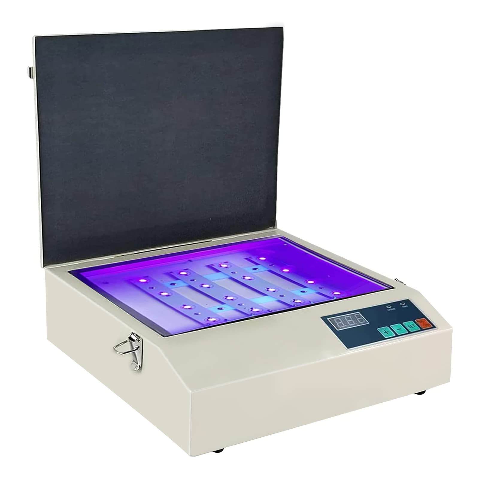10.2x8.3inch LED UV Exposure Unit for Screen Printing - 110V Silk Screen Plate Making Machine | Perfect for DIY T-Shirt Printing, Sign Making & Craft Projects