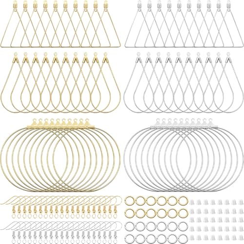 K Gold,White K;Teardrop,Triangle,Round;354pcs