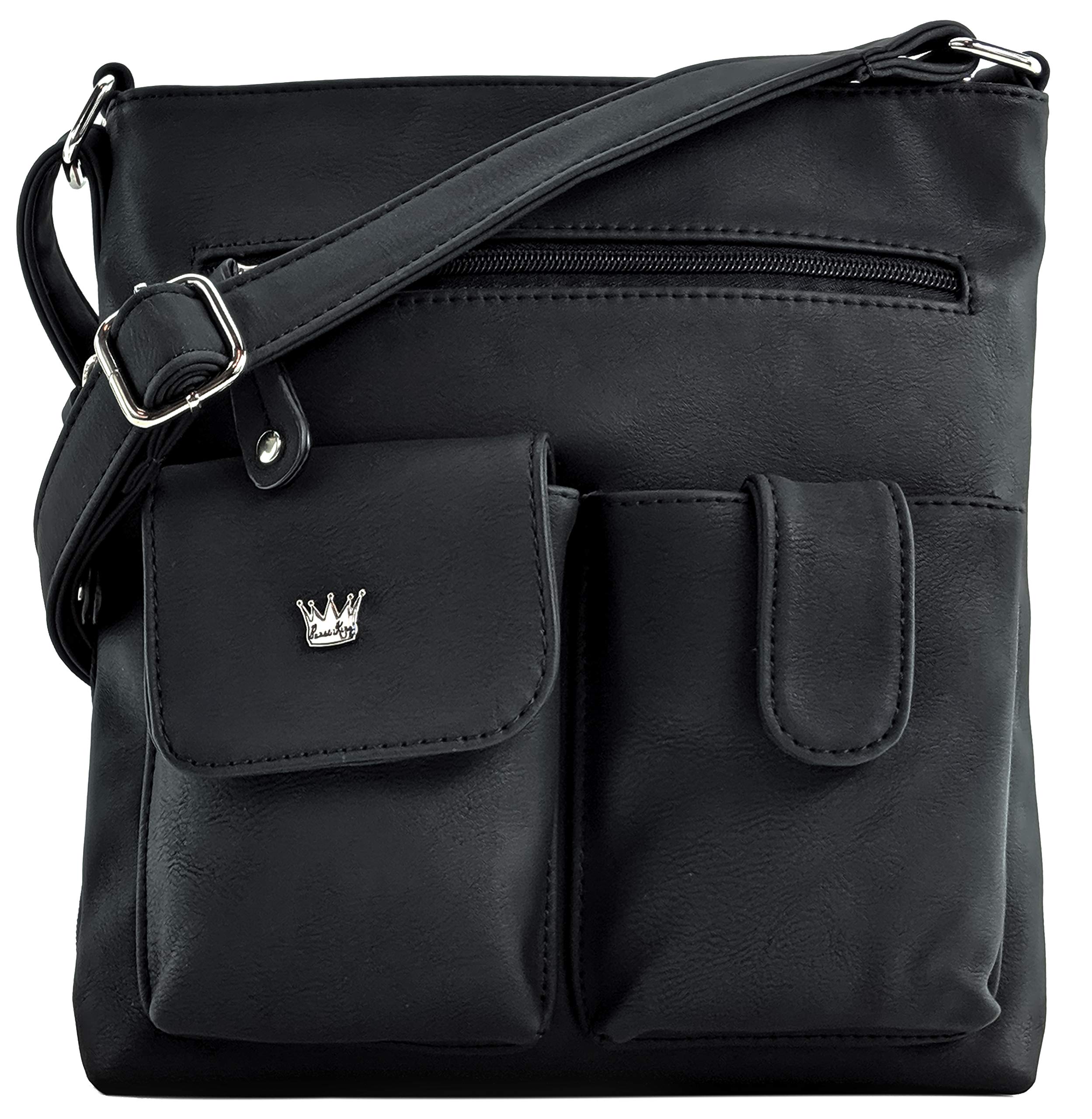 Colt CCW Concealed Carry Handbag for Women - Anti-Theft Crossbody & Shoulder Purse with Hidden Gun Pocket | Perfect for Everyday Carry, Travel & Self Defense