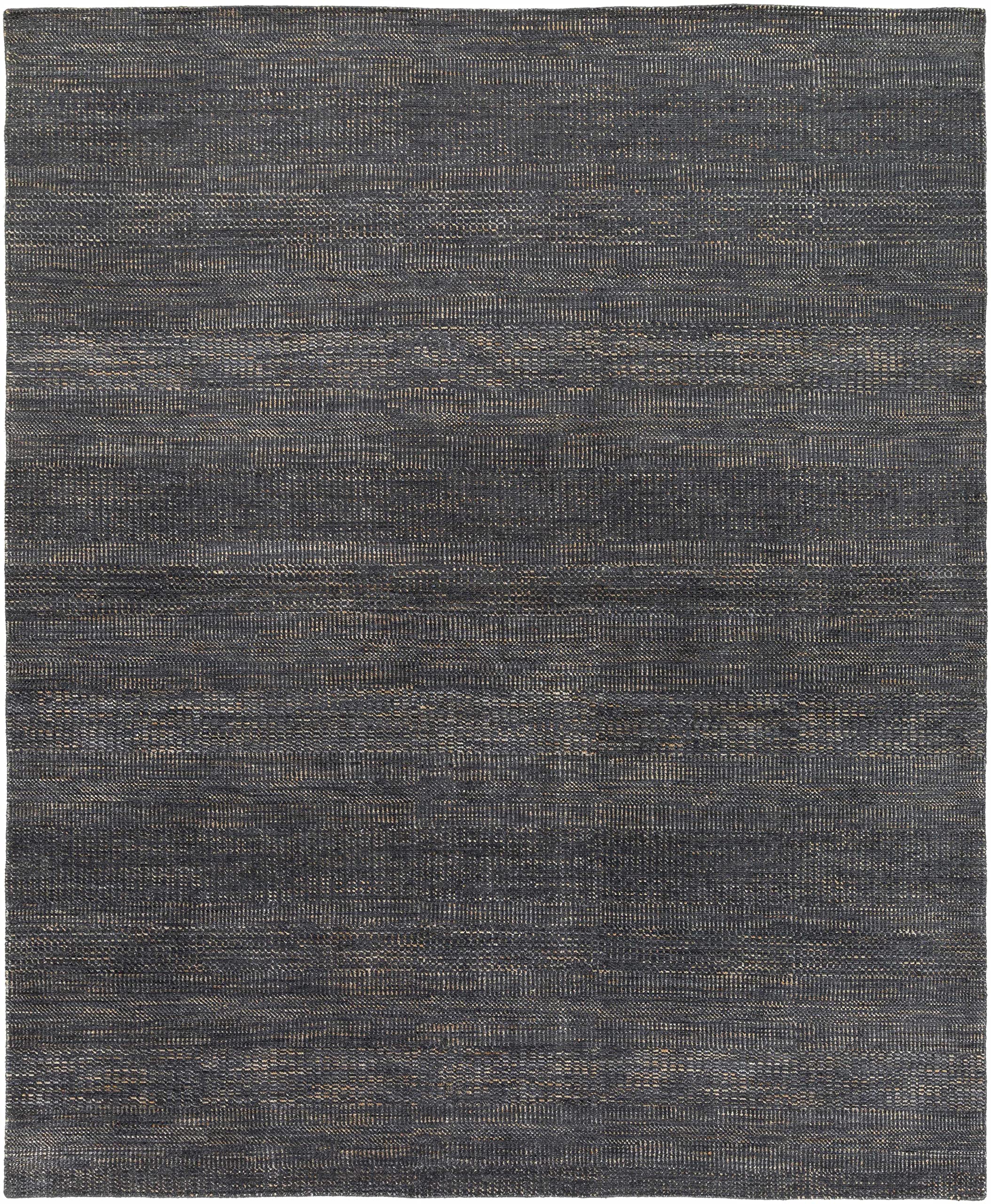 Modern Navy Blue Wool Area Rug 2' x 3' - Soft Handmade Tufted Rug for Living Room, Bedroom & Nursery - Non-Slip Denim Teal Accent Rug - Perfect for Home Decor, Cozy Spaces & High Traffic Areas