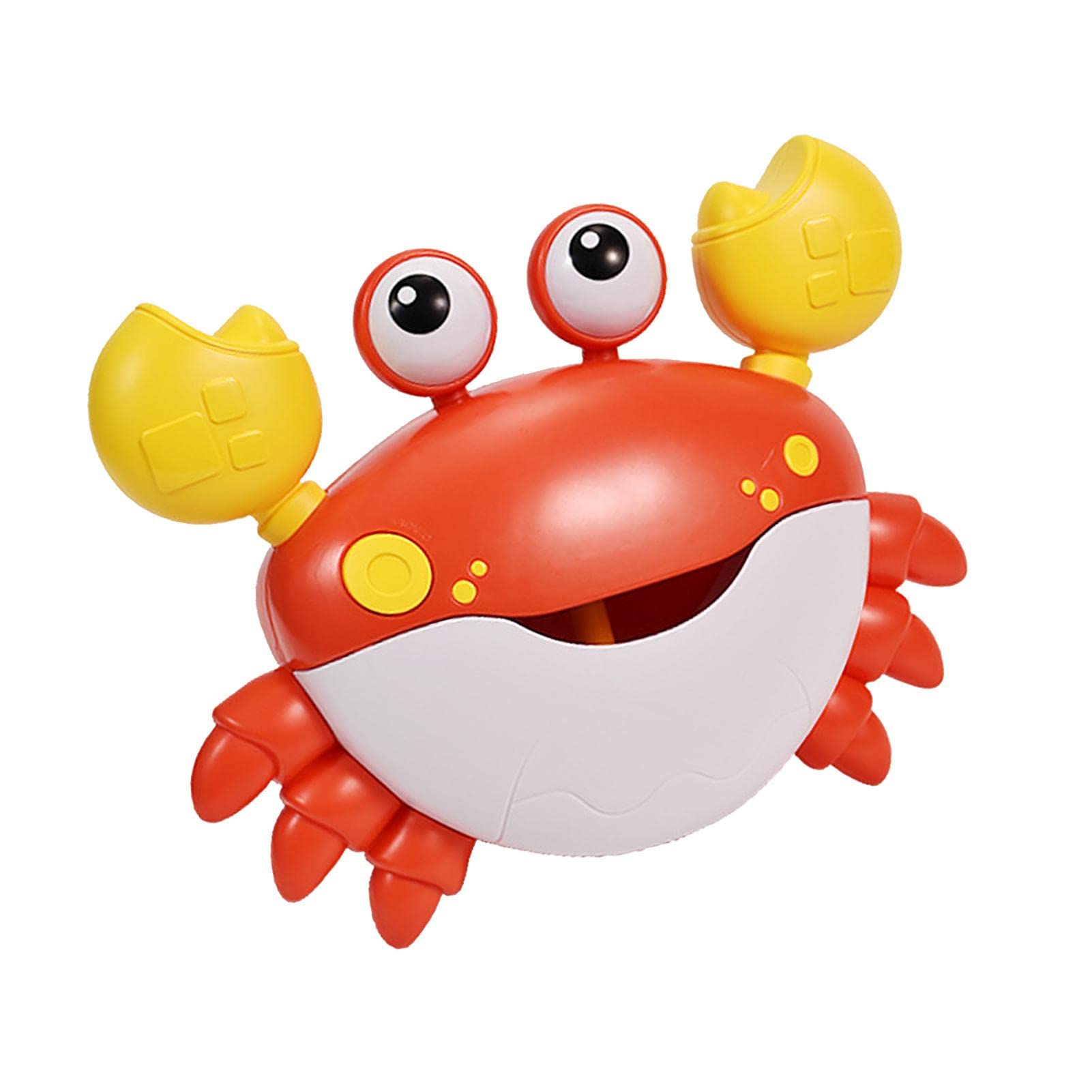 Durable Bubble Bath Crab Toy with Music & Suction Cups - Fun Bathtub Water Play for Kids Ages 3+ | Perfect Bath Time Companion for Toddlers & Preschoolers