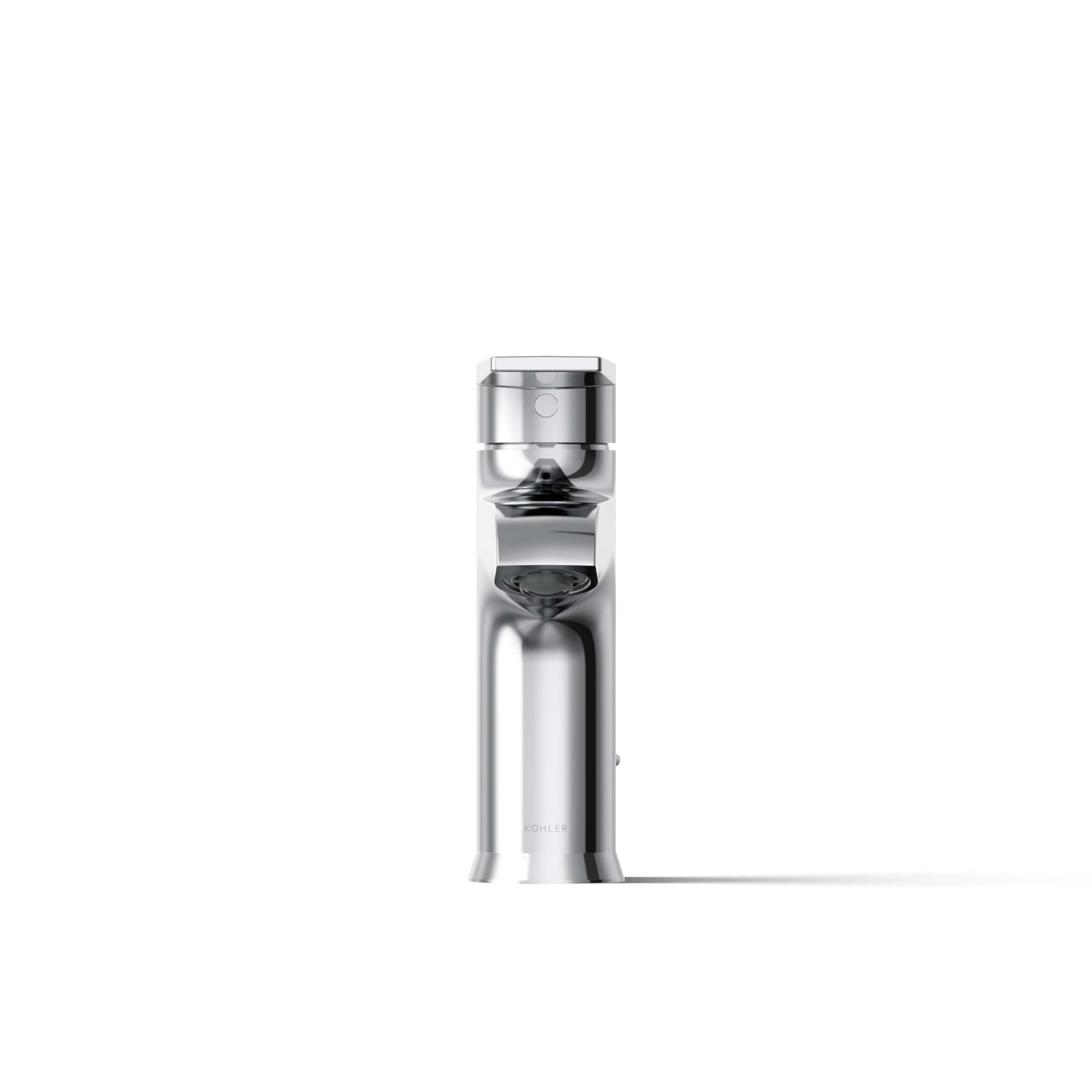 Kohler K-97060-4-CP Hint Bathroom Sink Faucet - Polished Chrome Finish - Modern Waterfall Spout for Bathroom Vanity, Powder Room & Guest Bath