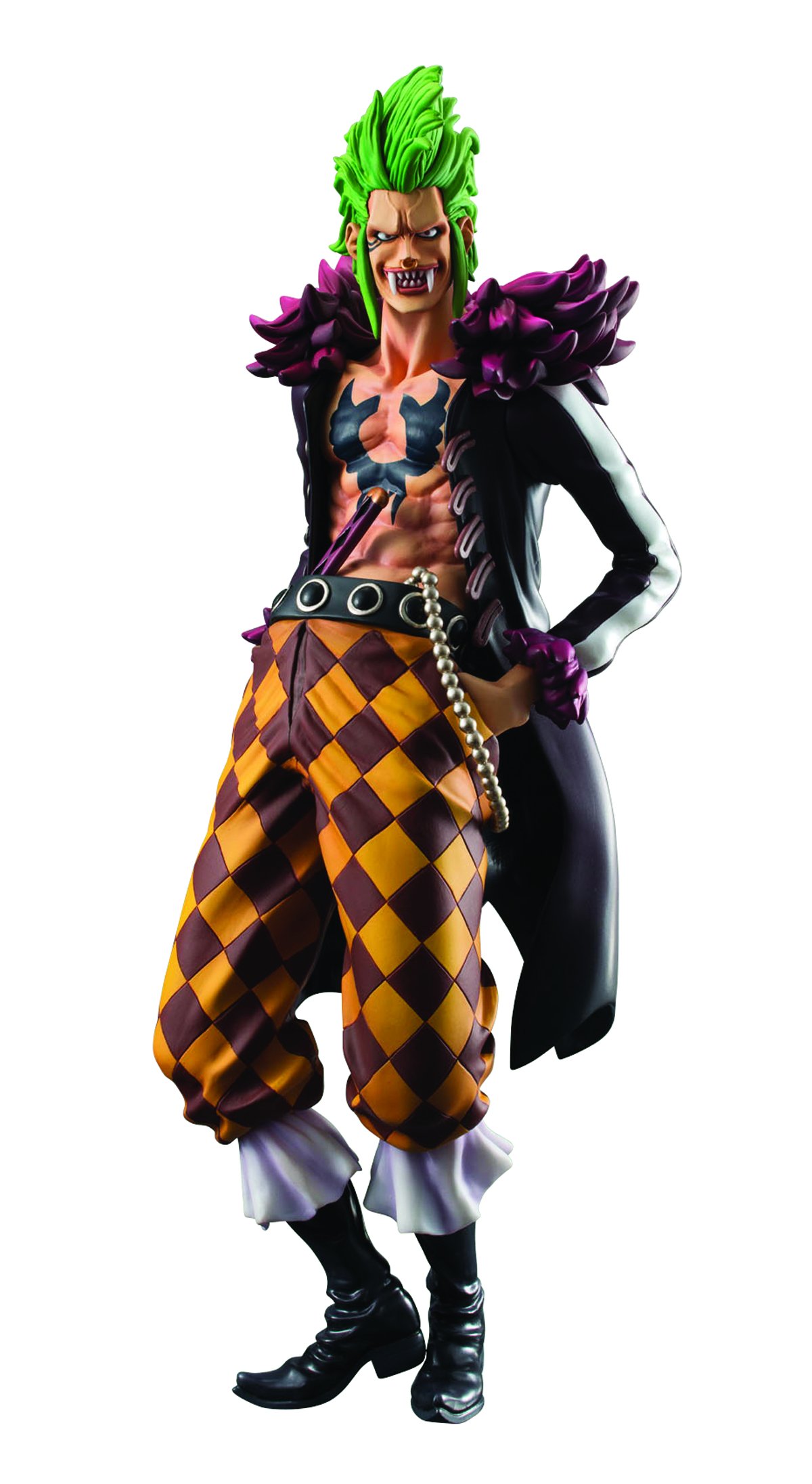 Megahouse One Piece Portrait of Pirates Bartolomeo Excellent Model Figure - Anime Collectible for Display & Gifts