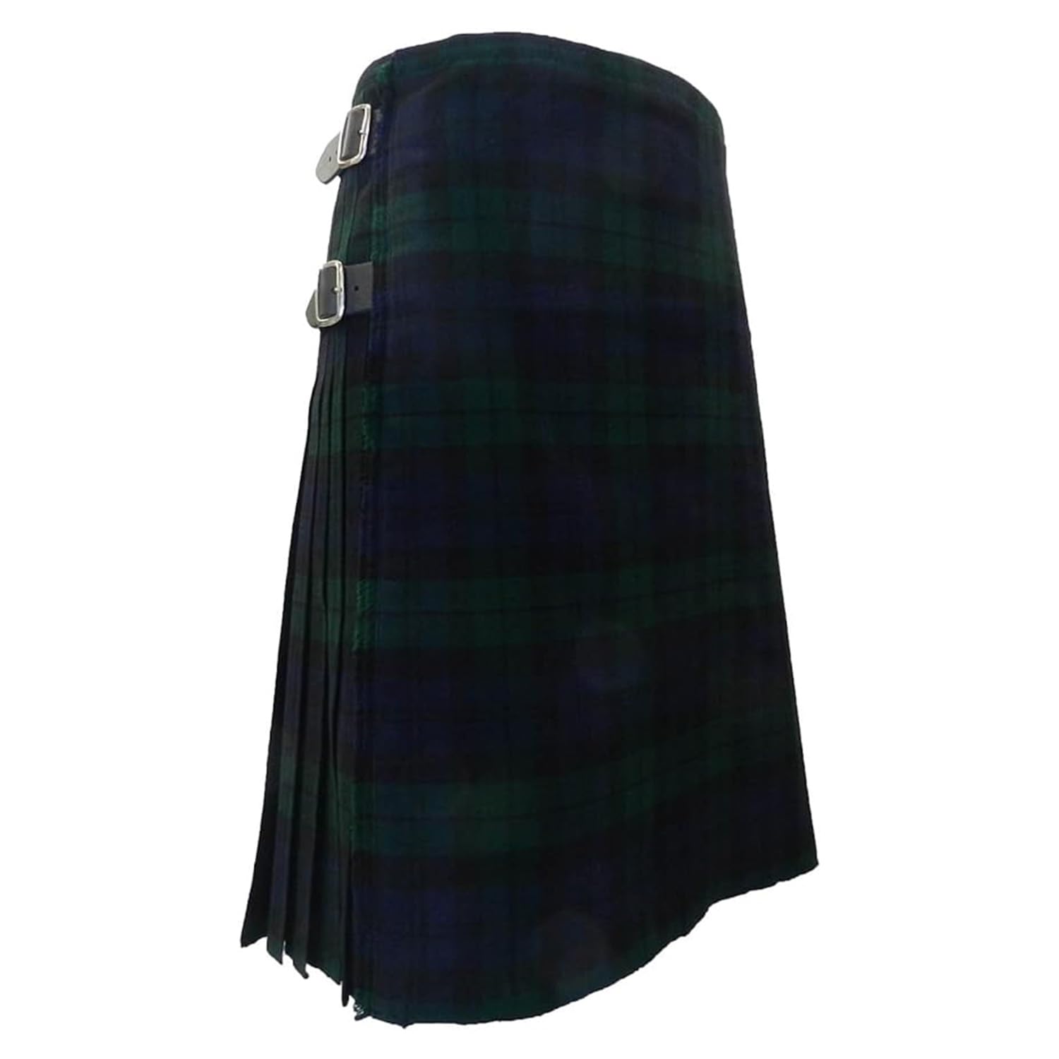 Premium 16 oz Wool Scottish Kilt for Men - Traditional Tartan Kilt with 3 Buckle Straps & Double Fringed Apron - Perfect for Highland Games, Weddings & Celtic Events