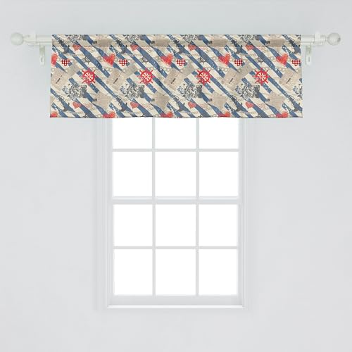 Beige Red Blue