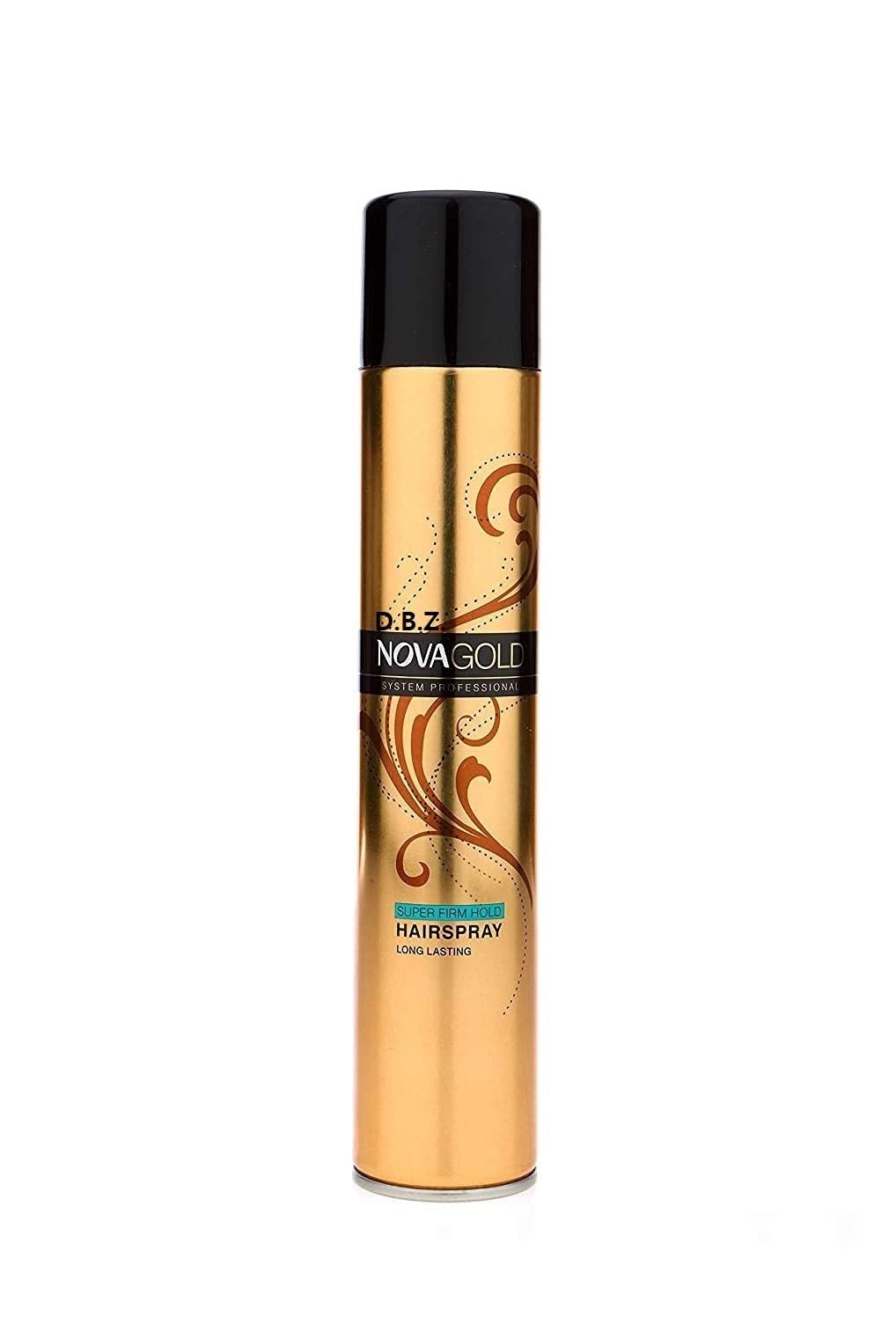 D.B.Z. Super Strong Hold Hair Spray for Men & Women - Extreme Hold Hair Styling Spray with Natural Shine (420ml, Pack of 1) | Perfect for Daily Hairstyling, Salon Looks, Weddings & Special Events