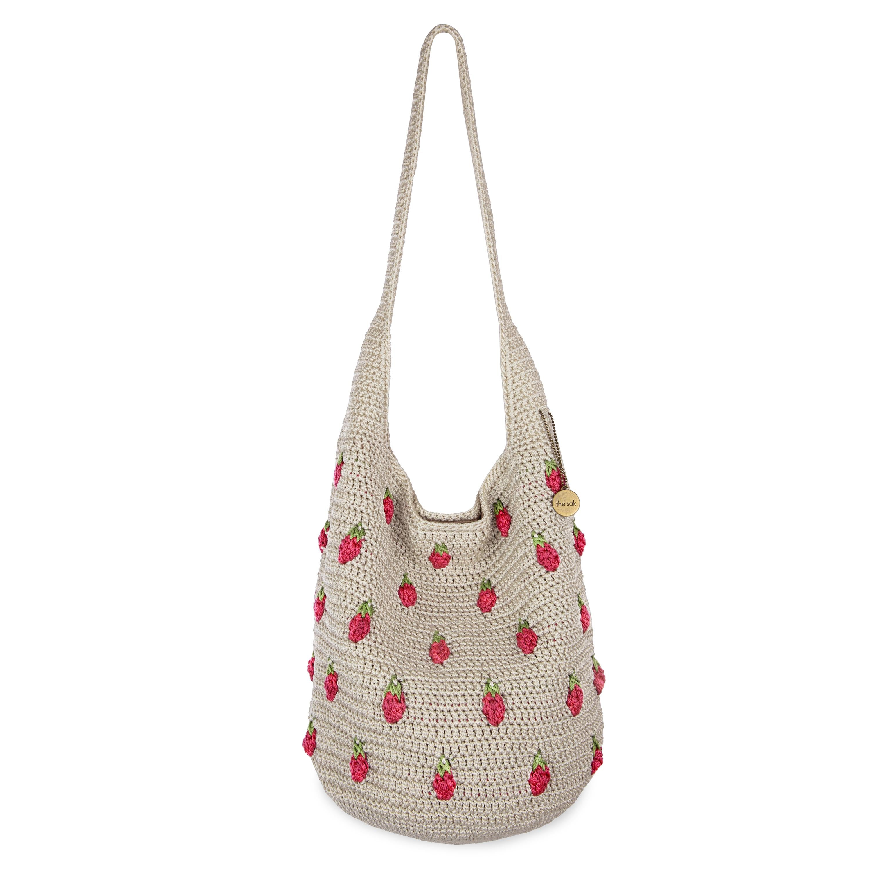 Hand Crochet - Natural Strawberries