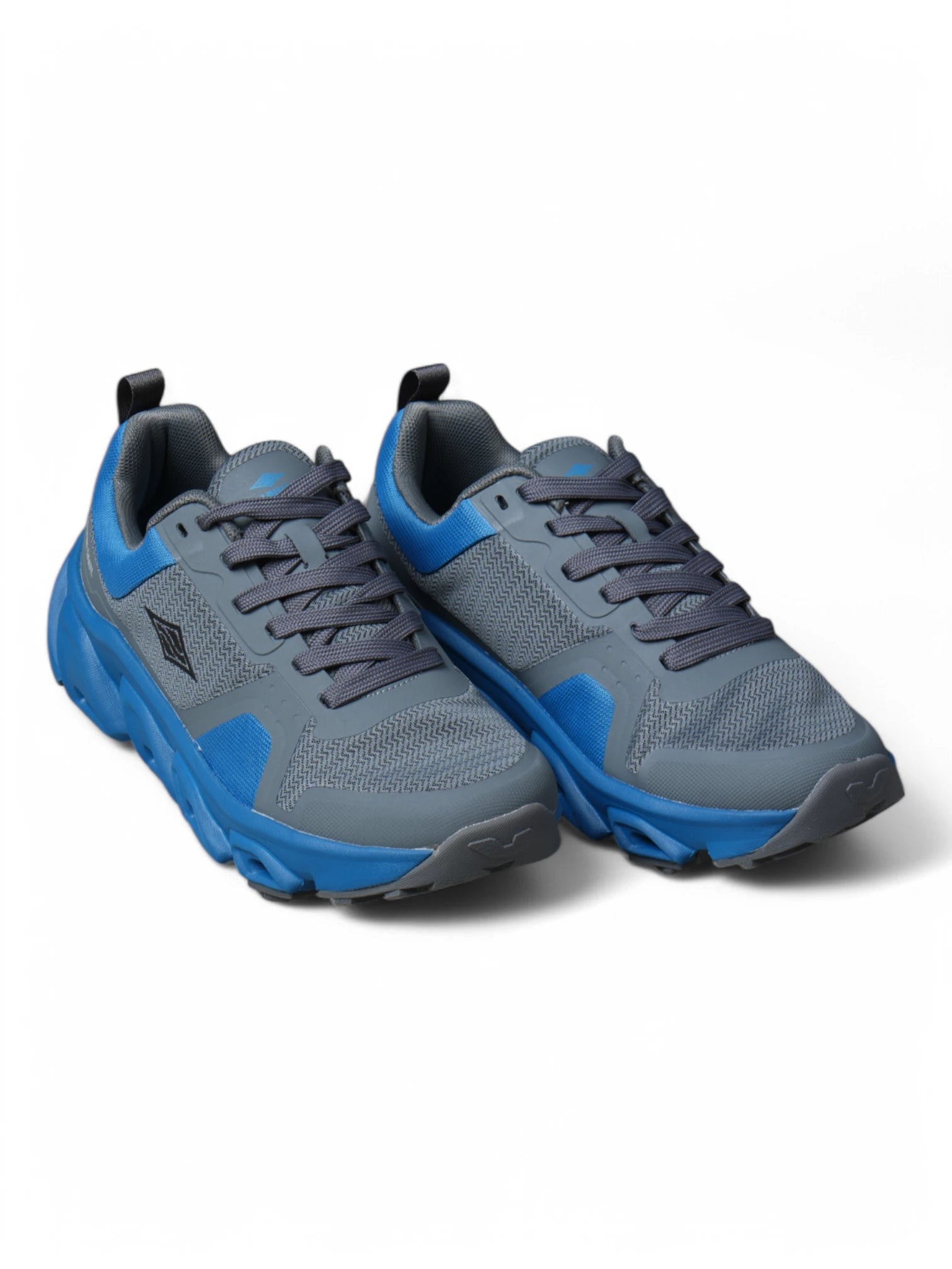 Alpine Skate Kalispell Blue Grey Skate Shoes - Men's High-Top Sneakers for Street Skating & Urban Fashion