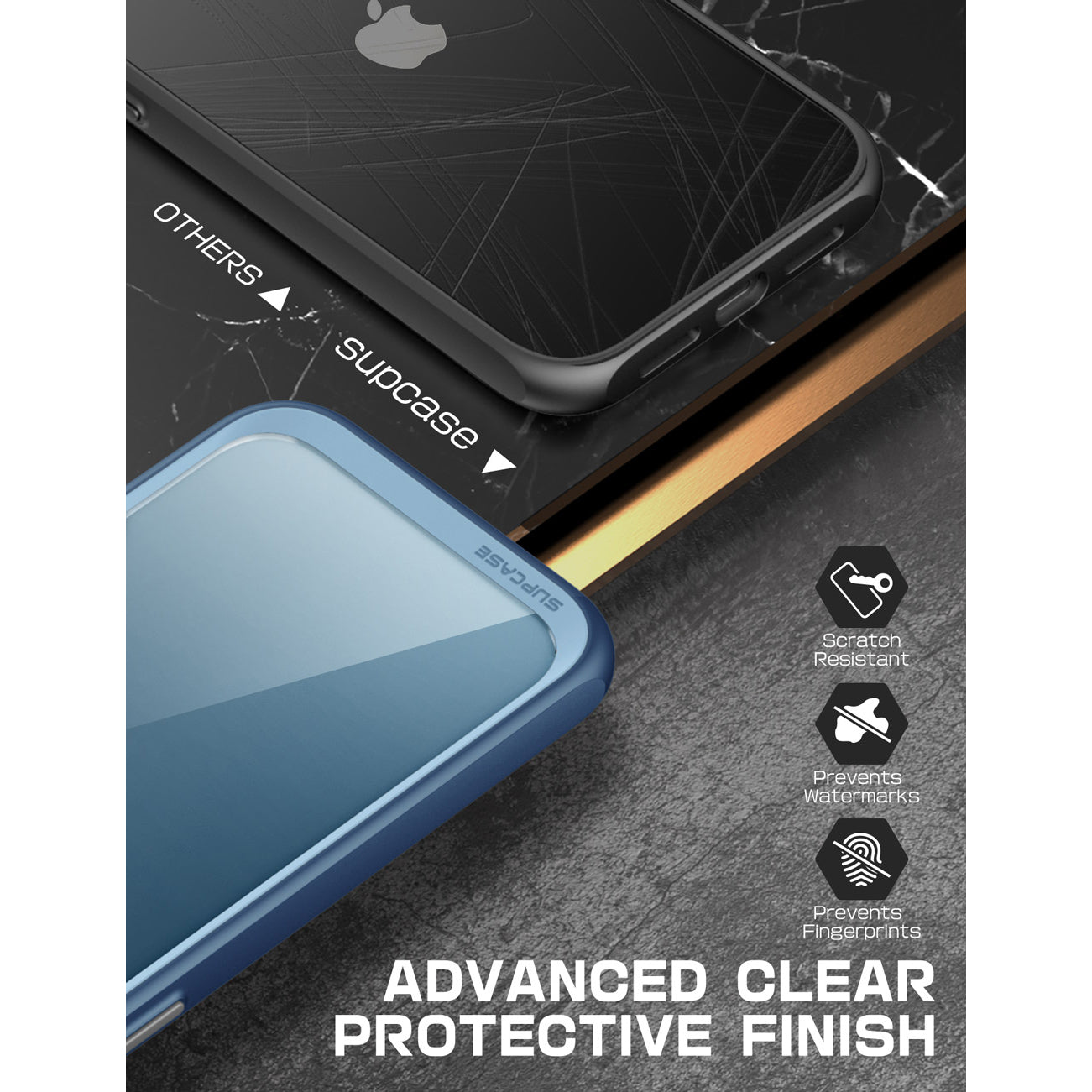 iPhone 13 Pro Max Case 6.7 Inch - Unicorn Beetle Style Slim Clear Protective Cover in Blue | Shockproof & Scratch Resistant | Perfect for Everyday Use, Travel & Outdoor Activities