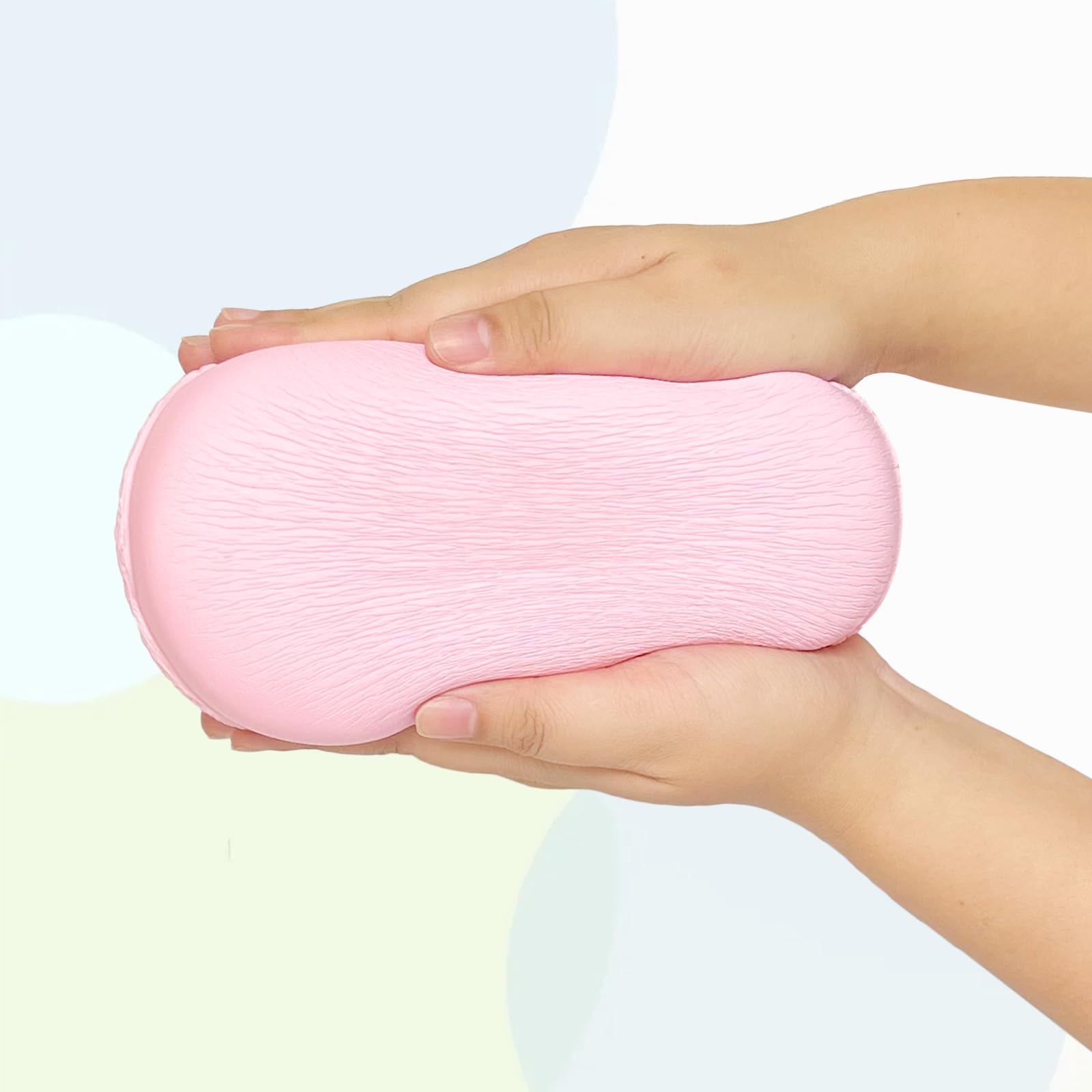 Giant Macaron Slow Rising Squishy Toy - Jumbo Kawaii Stress Relief Squishies for Kids, Birthday Gift for Girls & Boys (Pink) - Perfect for Party Favors, Classroom Rewards & Sensory Play