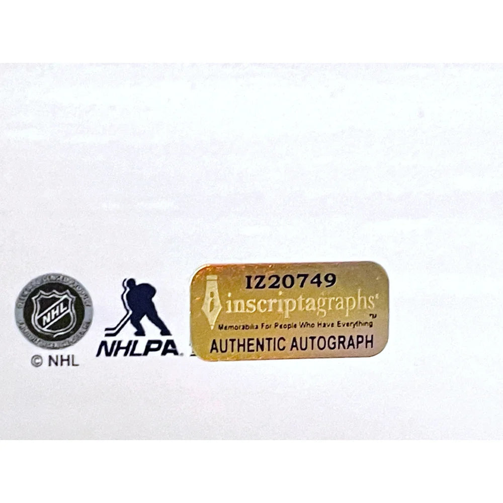 Logan Thompson Autographed Vegas Golden Knights 16x20 Photo - Signed Hockey Memorabilia with IGM COA - Perfect for Sports Fans, Collectors & Man Cave Decor
