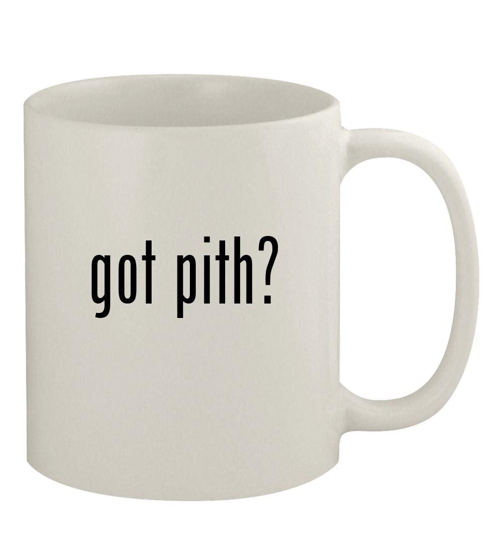 Got Pith? - 11oz White Ceramic Coffee Mug for Home, Office & Gifts | Durable & Stylish Drinking Cup for Tea, Hot Chocolate & Beverages