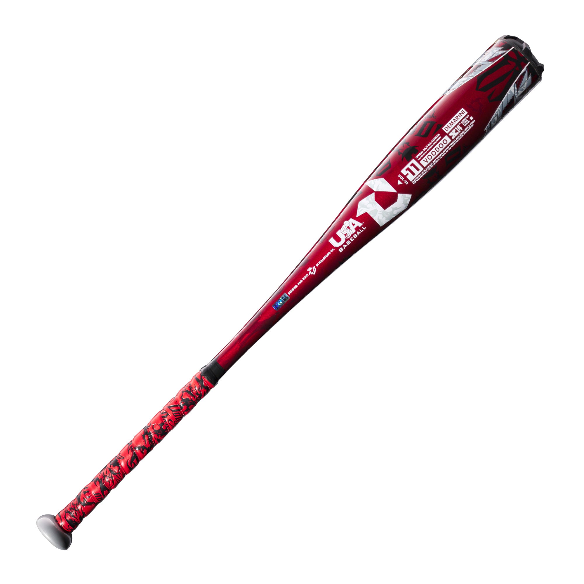 DeMarini 2023 Voodoo One USA Baseball Bat -11 (-3) BBCOR Certified | High Performance Aluminum Alloy | Perfect for High School & College Players | Ideal for Games & Practice Sessions