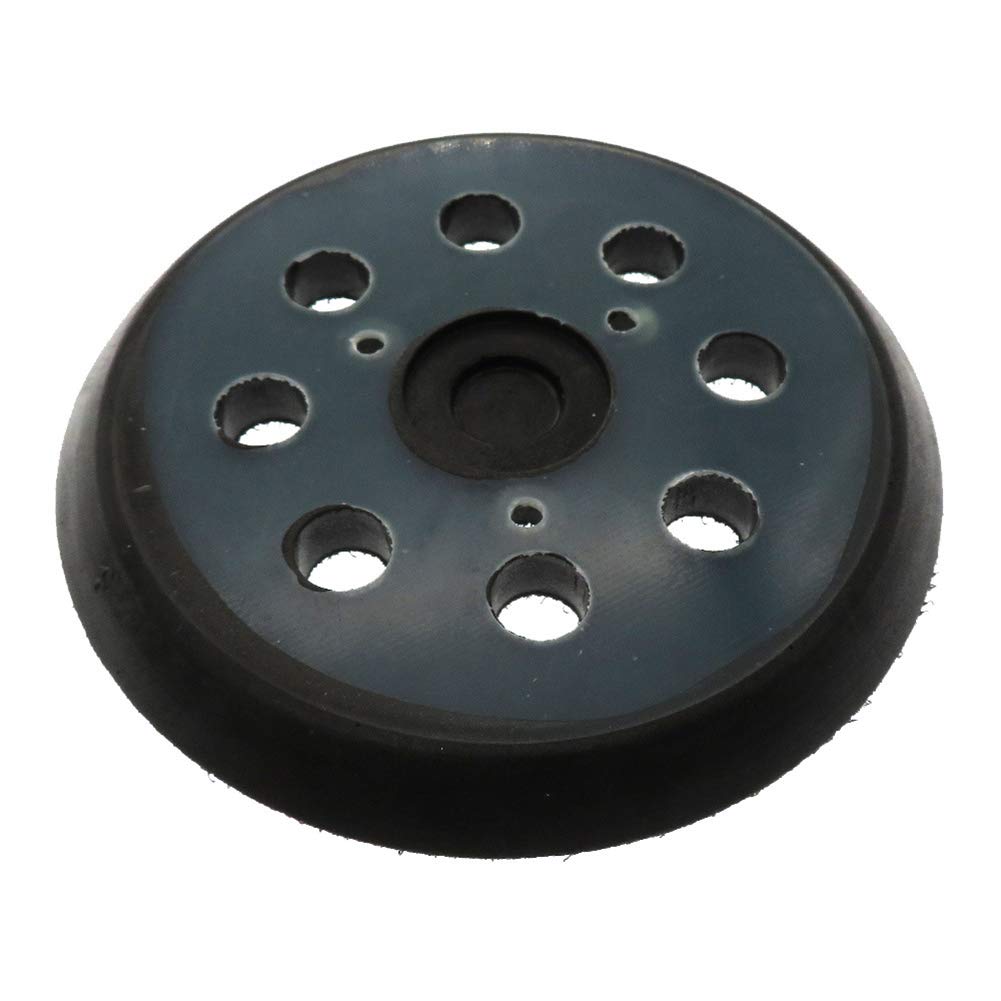 5 Inch 8 Hole Hook and Loop Sander Backing Pad - Universal Replacement Sanding Pad for Orbital Sanders - Perfect for Woodworking, Metal Polishing & DIY Projects