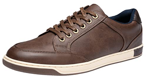 Men's Breathable Snaekrs-dark Brown-q02