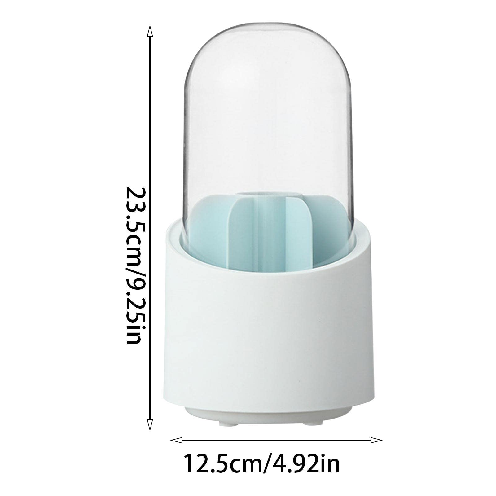 Eastuy 360° Non-Slip Makeup Brush Holder | Waterproof Cosmetic Brush Organizer for Bathroom Countertop & Vanity Desk Storage - Perfect for Makeup Artists & Beauty Enthusiasts