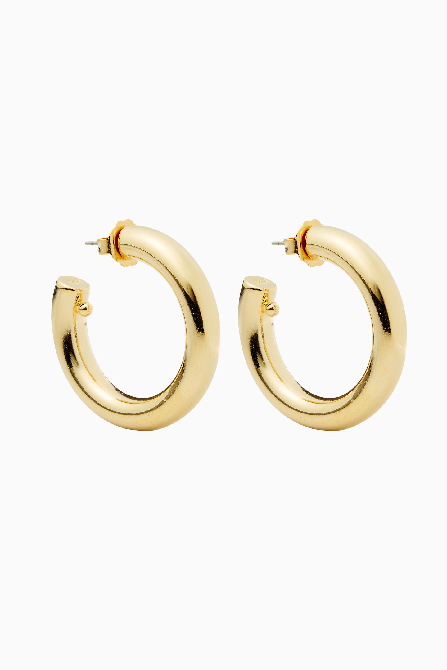 Brinker+Eliza Jumbo Hoop Earrings for Women - 14K Gold Plated Large Hoop Earrings | Trendy Statement Jewelry for Parties, Weddings & Everyday Wear