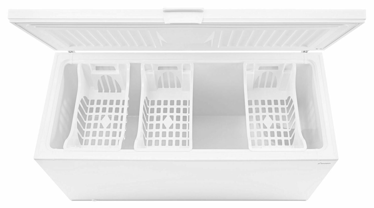 Amana AZC31T15DW 15 Cubic Feet Chest Freezer with 2 Storage Baskets - White | Energy Efficient Deep Freezer for Home, Garage & Basement | Perfect for Bulk Food Storage & Meal Prep