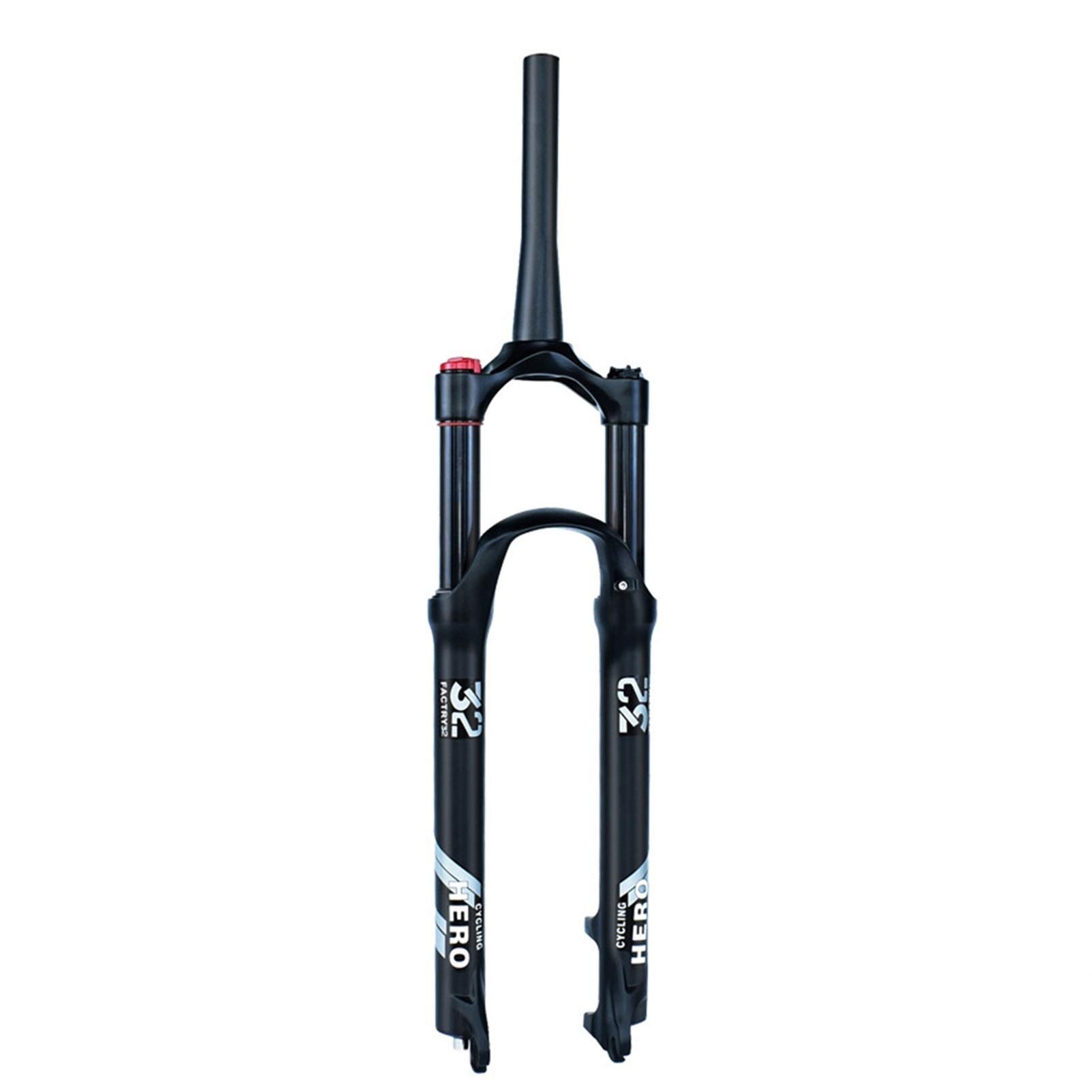 SLRMKK Mountain Bike Suspension Forks - 26/27.5/29 Inch MTB Forks with 110mm Travel, 1-1/2