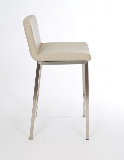 Corey Taupe Stool - Modern Accent Seating for Living Room, Bedroom, or Office - Durable & Stylish Home Decor