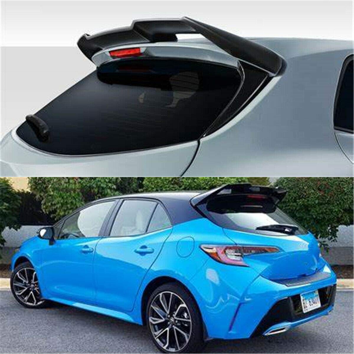 Gloss Black Rear Window Roof Spoiler Lip Wing for Toyota Corolla Hatchback 2019-2024 | Car Accessories for Enhanced Style & Aerodynamics | Perfect for Street Racing & Custom Car Shows